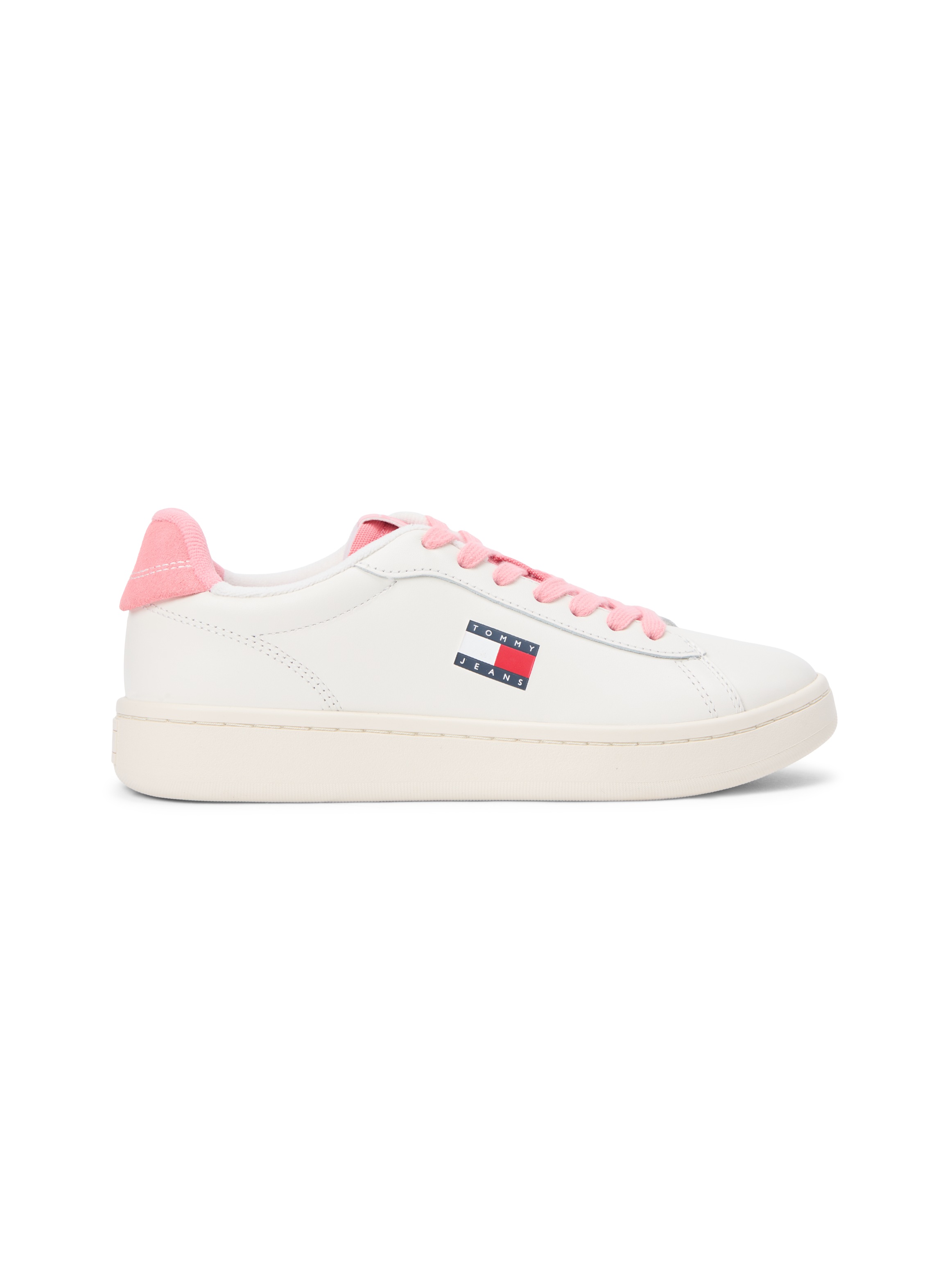 Tommy Jeans »ARCHIVE' 98«  chaussure de loisirs, chaussure basse, à lacets avec garniture contrastée au talon