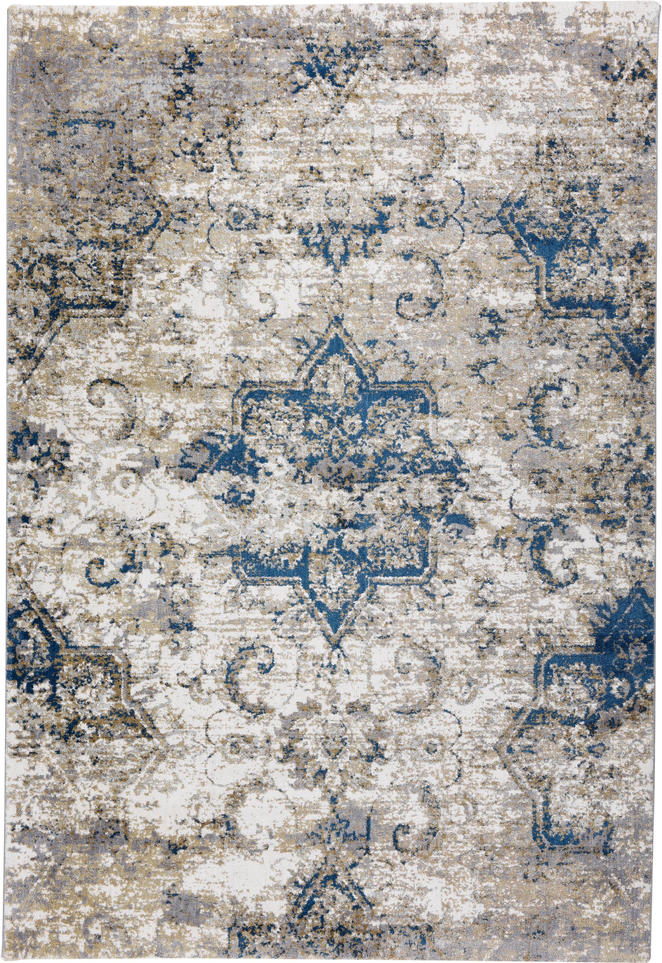 Gino Falcone Tapis »Anna Maria orient« Rectangulaire 20 mm Höhe Vintage Design, ideal im Wohnzimmer & Schlafzimmer