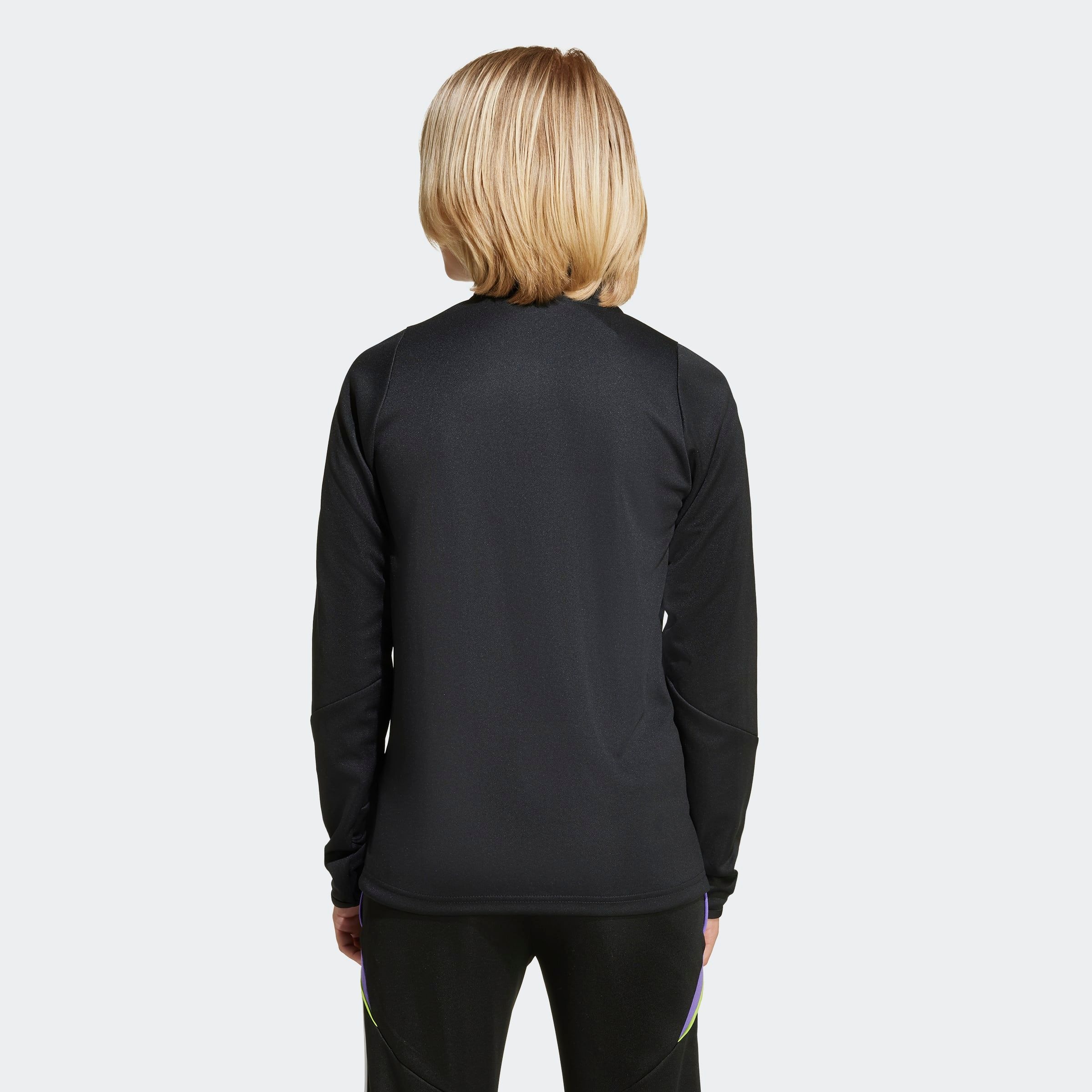 adidas Performance Trainingsshirt »TIRO 24 KIDS TRAININGSOBERTEIL« schmaler Schnitt, mit Reissverschluss, atmungsaktiv