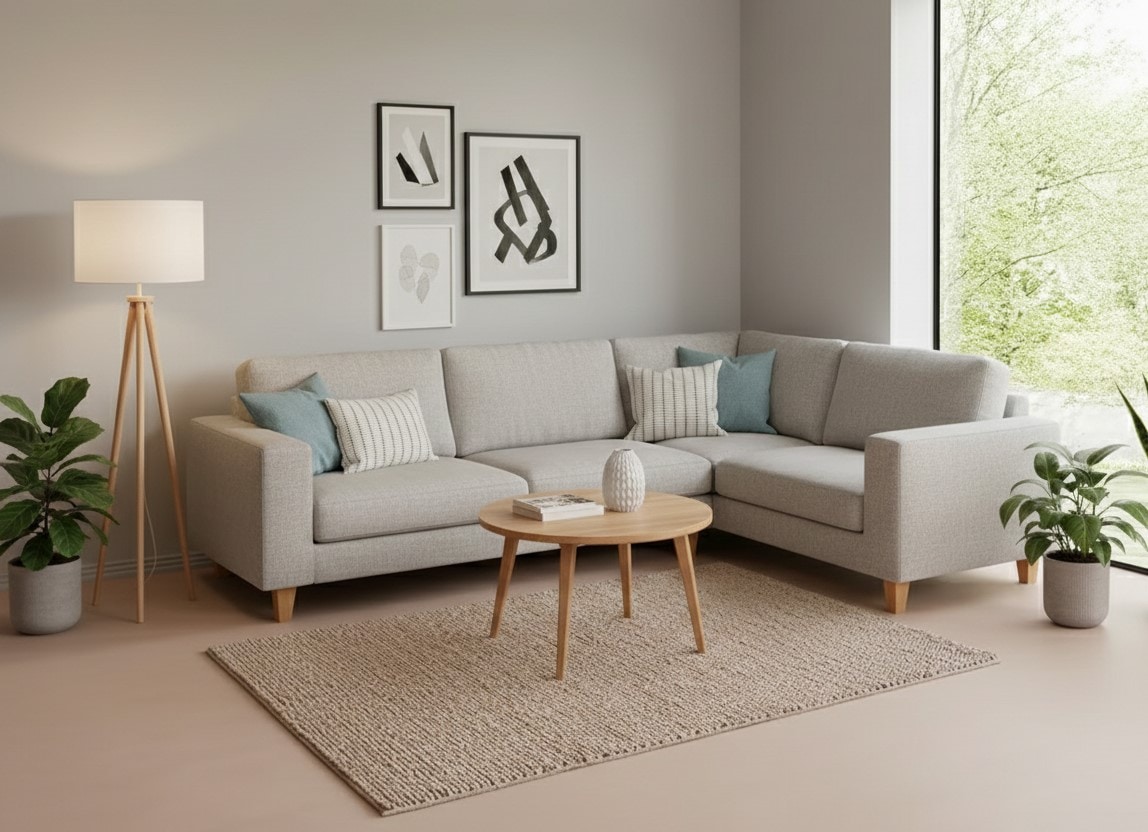 GOODproduct Wollteppich »Wolly, Wolle, in Standard und Premium Qualität« rechteckig 14 mm Höhe handgewebt, Handweb Teppiche, Skandi, Wohnzimmer, Schlafzimmer