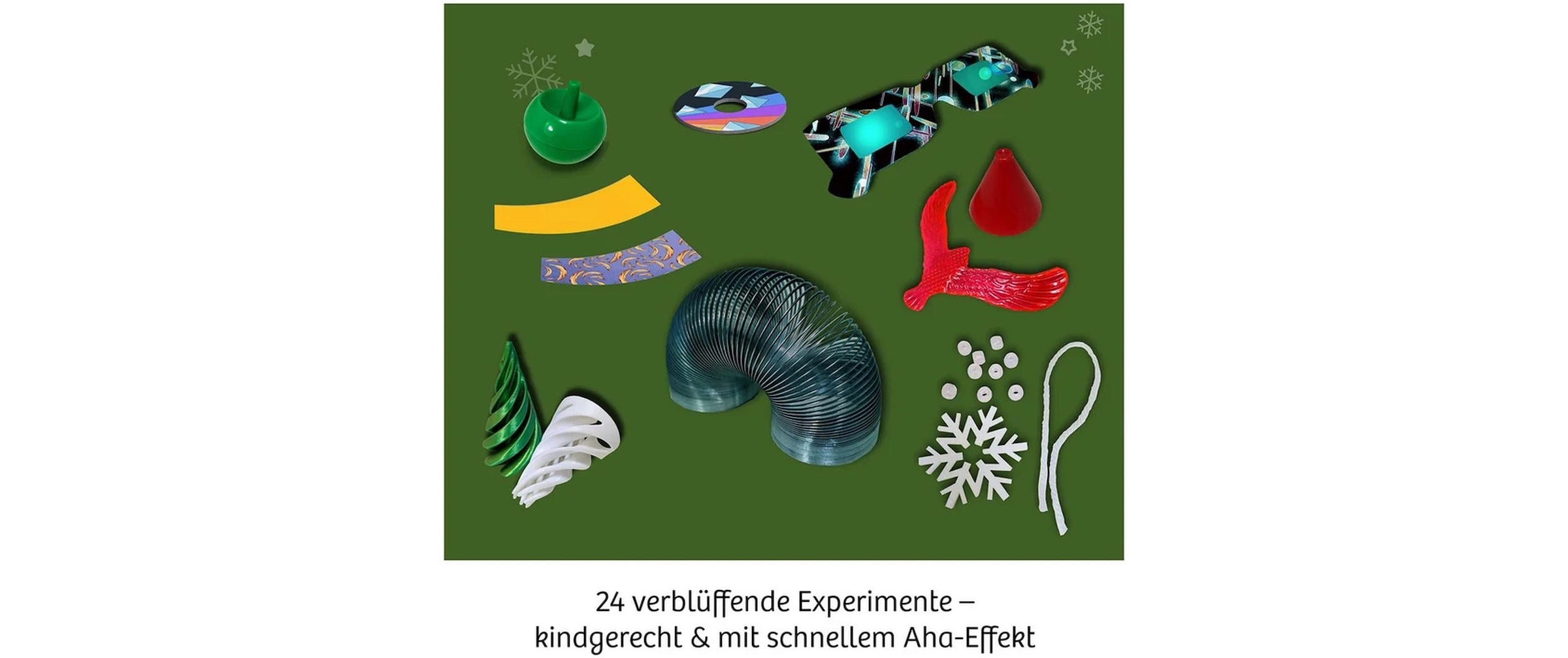 Kosmos Jouet calendrier de l'Avent »Experimente Adventskalender 2026 24 Forscher-Experimente«