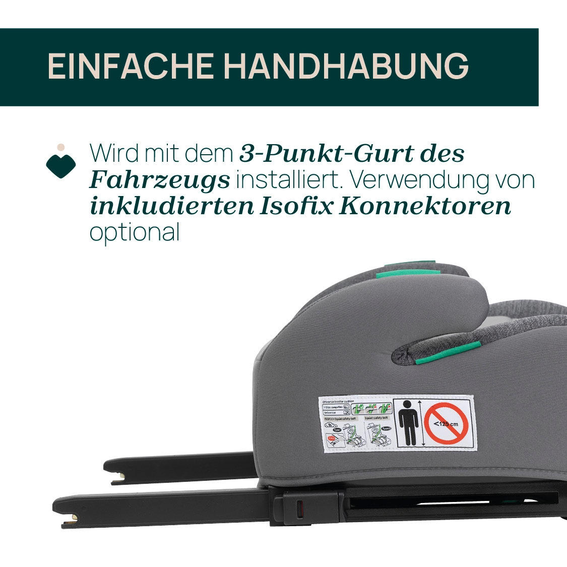 Chicco Kindersitzerhöhung »Quasar Fix I-Size«