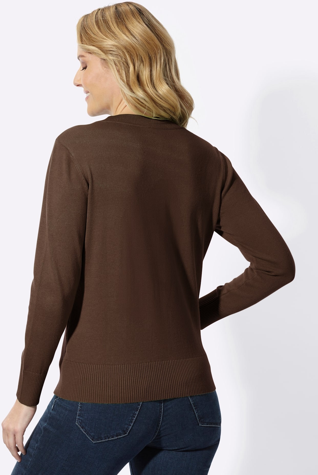 Classic Basics Pull col V »V-Ausschnitt-Pullover«