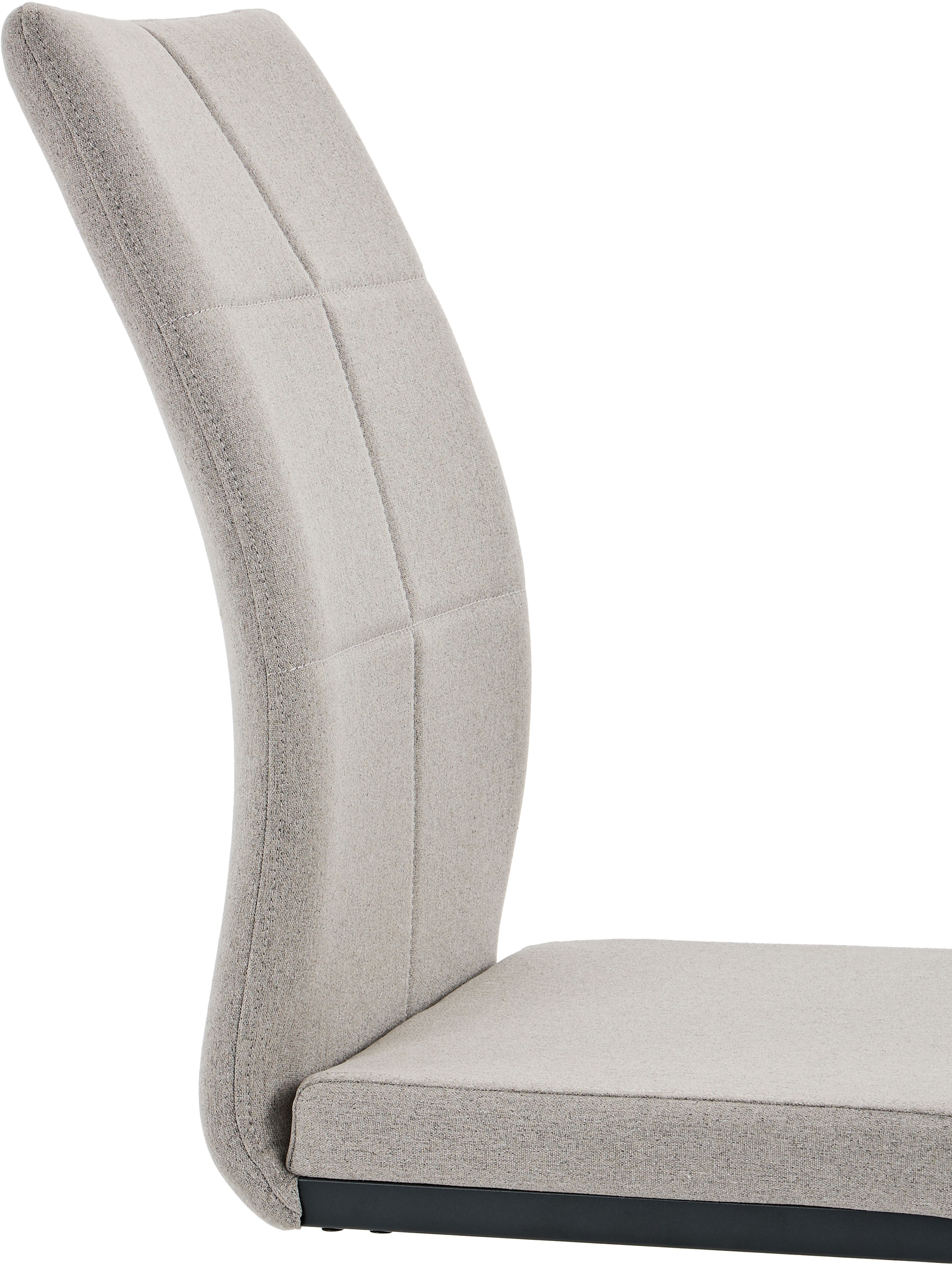 HELA Chaise cantilever »TURIN« (Ensemble) 2 cuisfauteuil à bascule, structure en tube carré, rembourré, waterfree productions