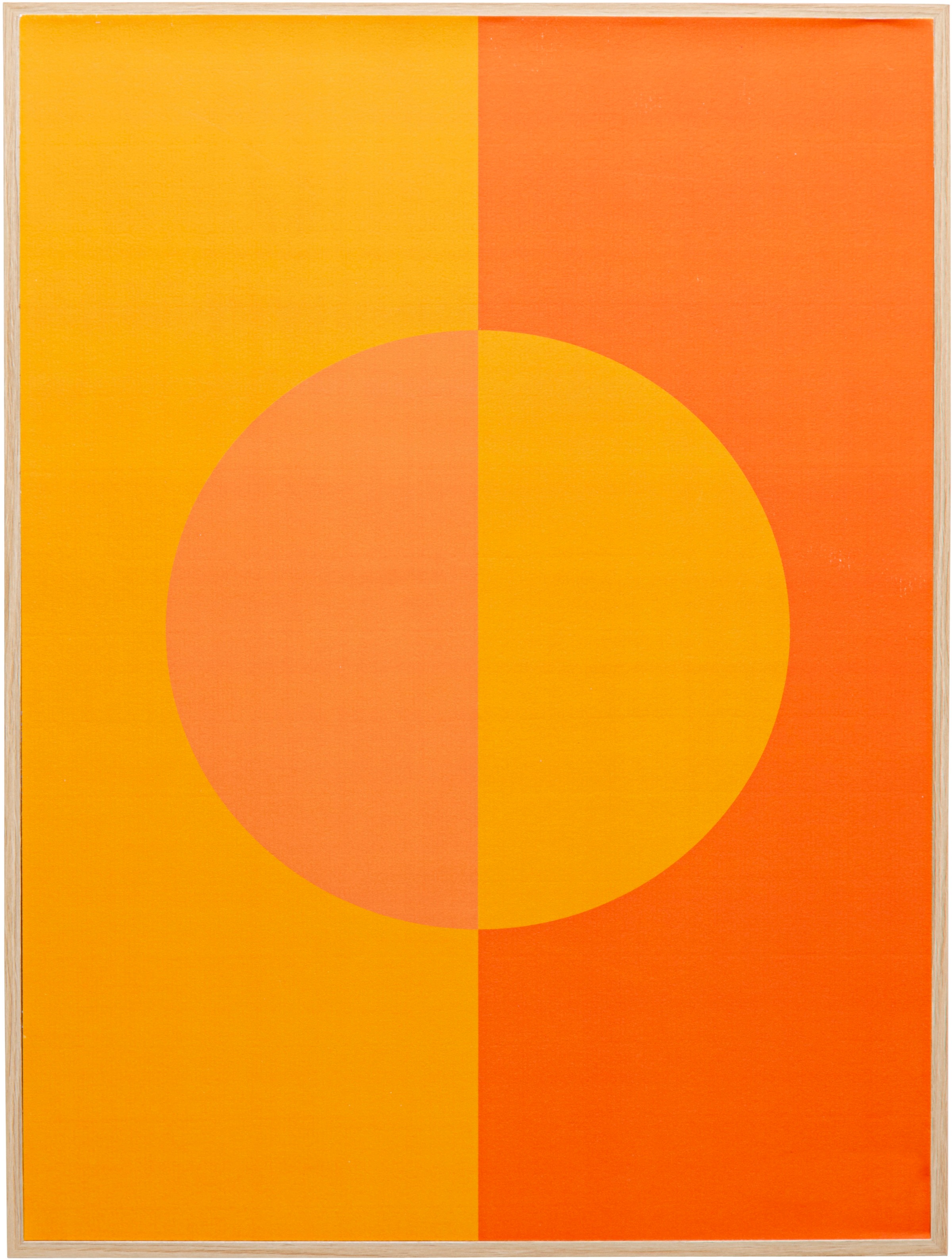 Kare Design Bild mit Rahmen »Gerahmtes Bild Mondphase« Set, 3, 3 Stk. tlg.