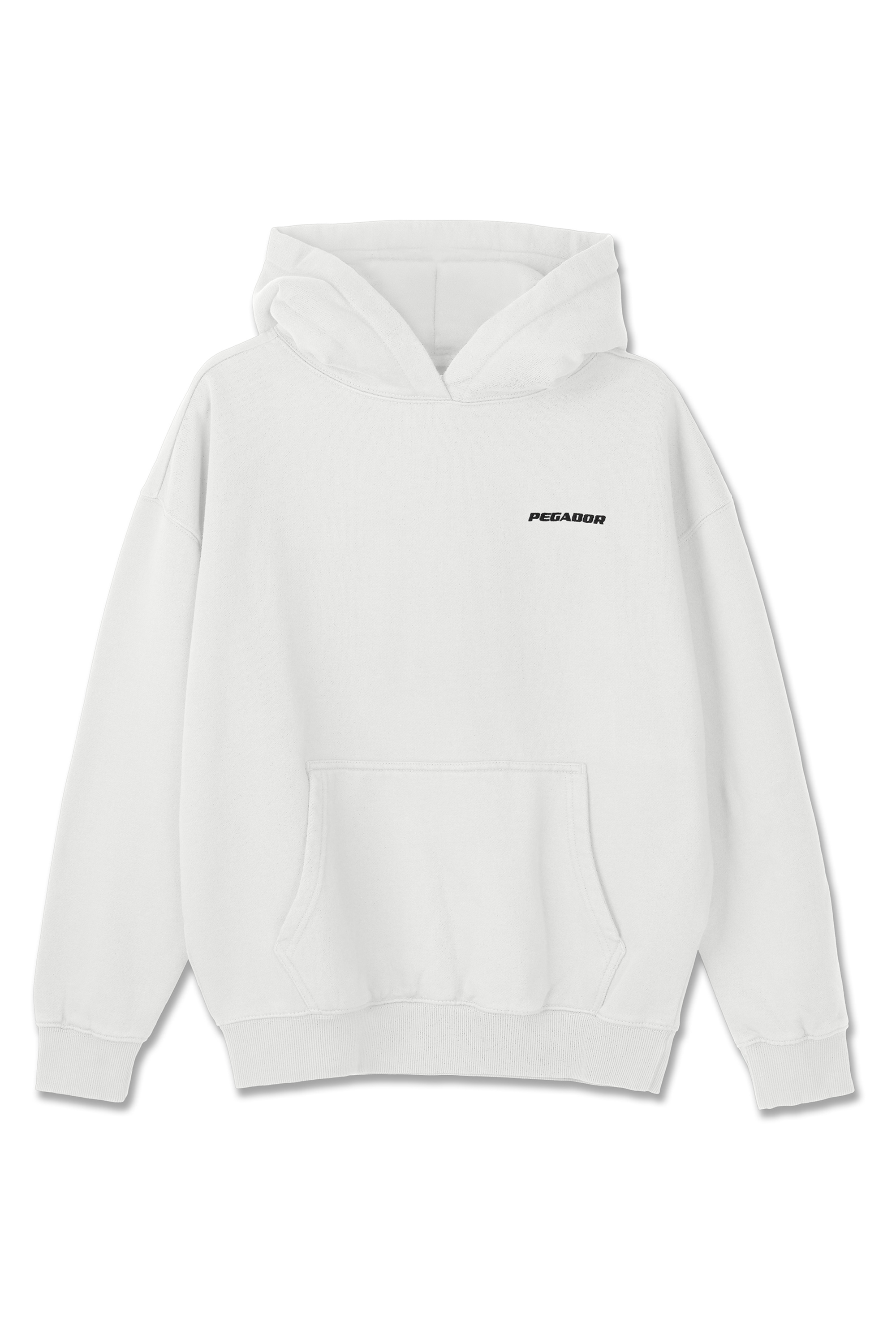 PEGADOR Sweat à capuche »Logo Oversized Hoodie«, mélange de coton, oversize
