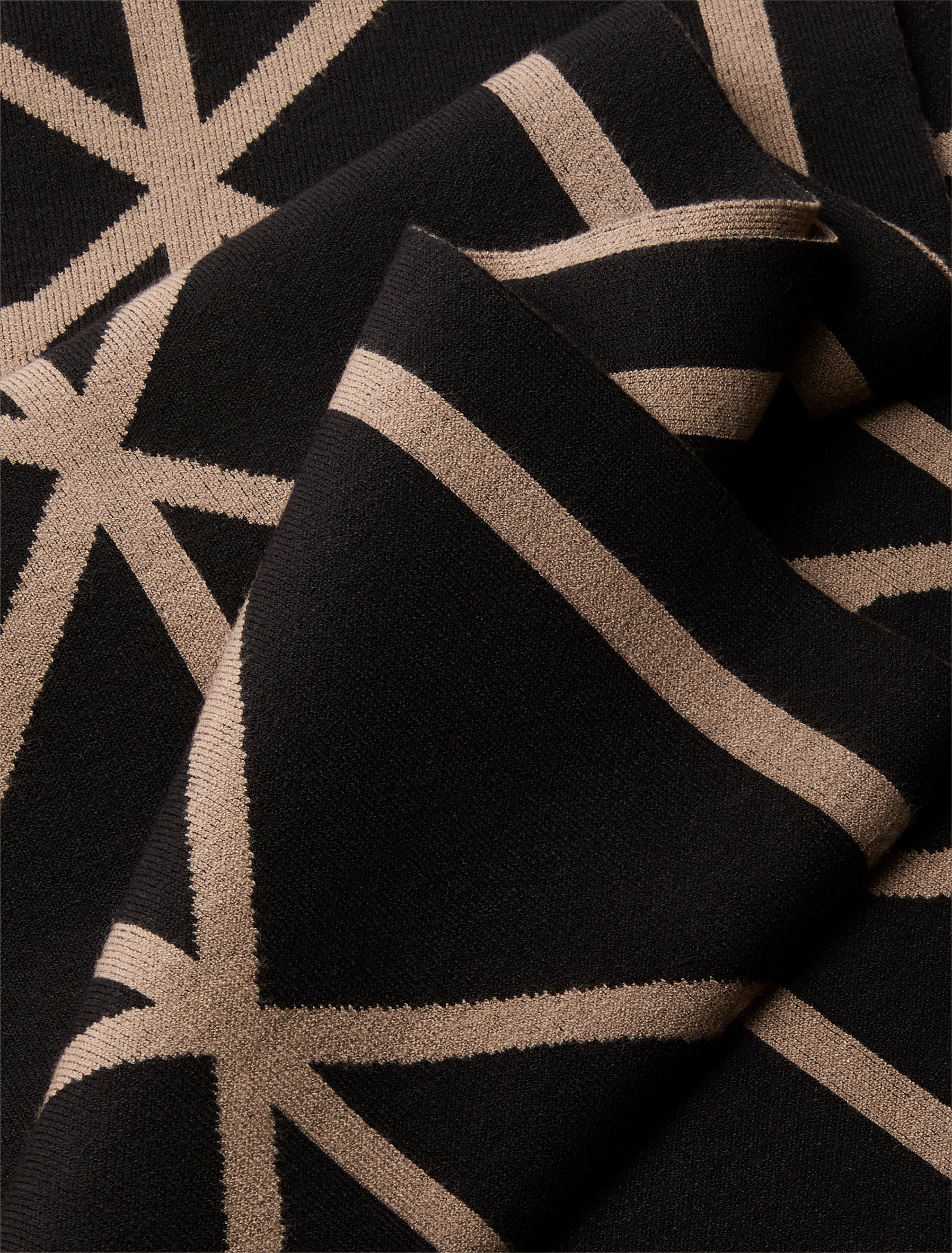 Calvin Klein Bonnet tricoté »EMBLEM BEANIE + AOP SCARF SET« Leicht zu kombinieren