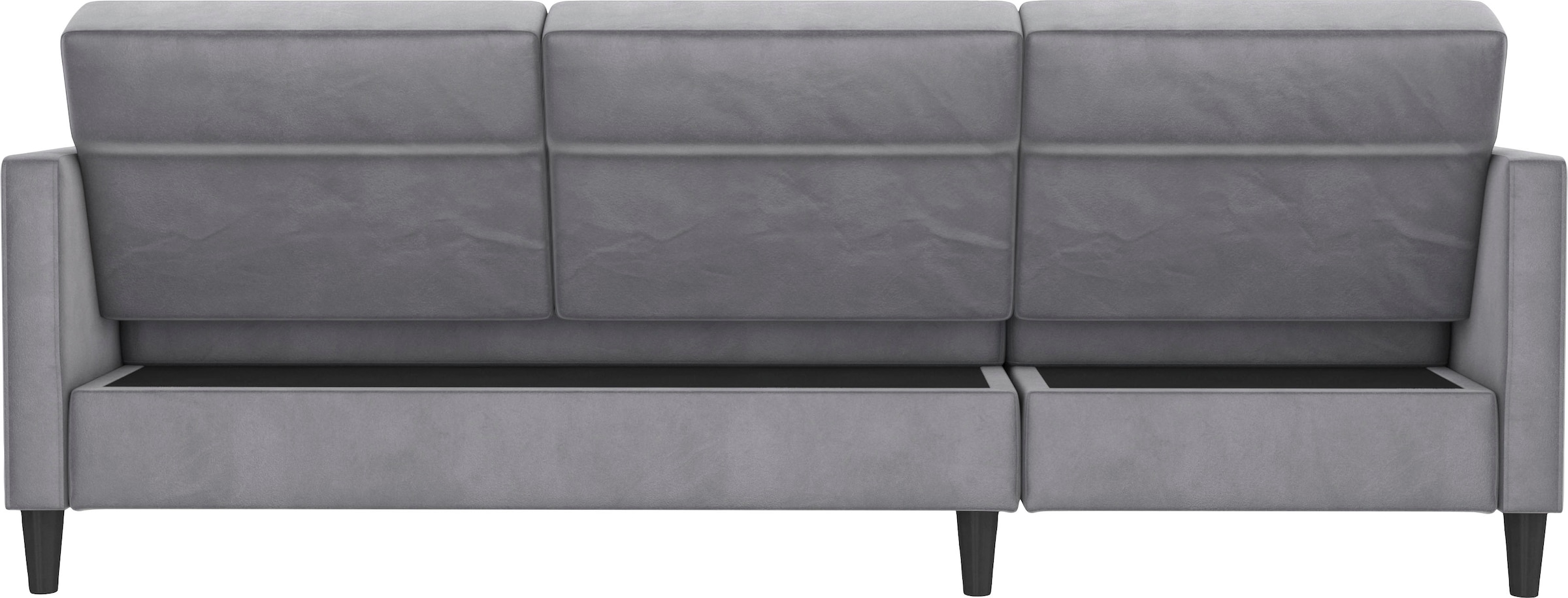 Dorel Home Canapé d'angle »Hartford II« mit Bettfunktion und Stauraum, Recamiere beidseitig montierbar