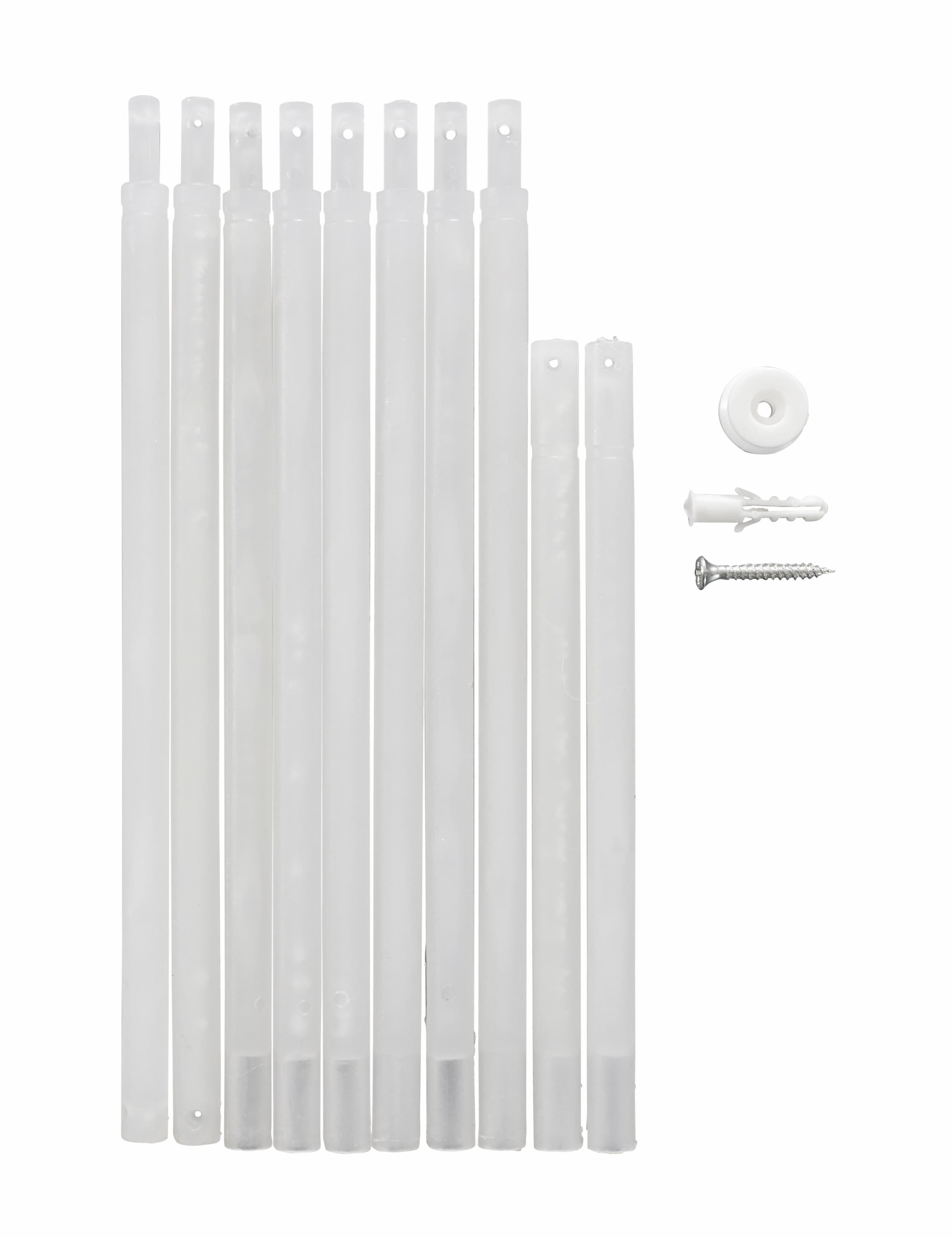 my home Raffrollo »Tanaro« mit Schlaufen Halbtransparent, Voile, Polyester