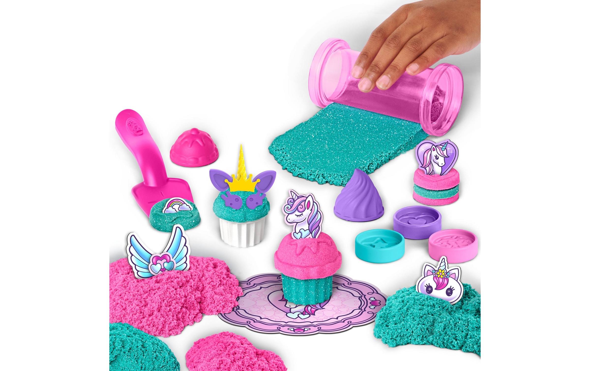Spin Master Monde de jeu »Sand Kinetic Unicorn Bake Shoppe«