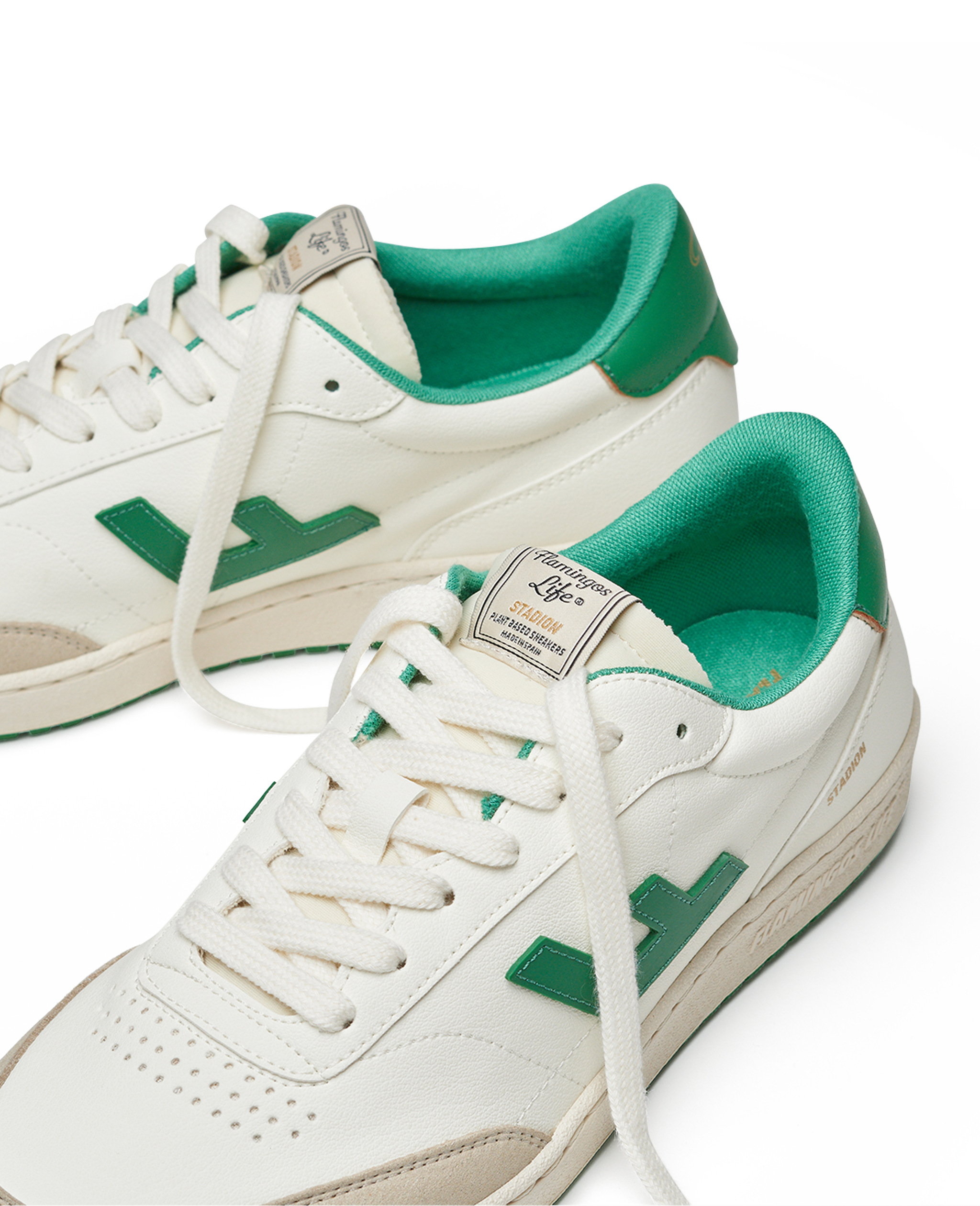 Flamingos Life Sneakers »STADION«  sneakers véganes, tige composée à 68% de résidus de maïs
