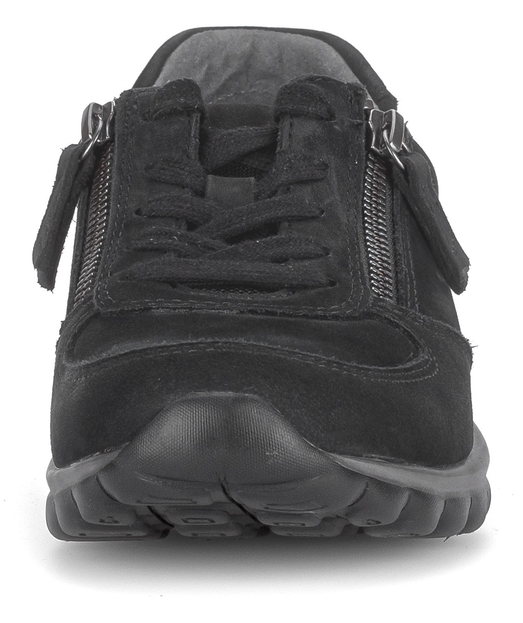 Gabor Rollingsoft Baskets compensées  , Freizeitschuh, Halbschuh, Schnürschuh mit Logo an der Ferse