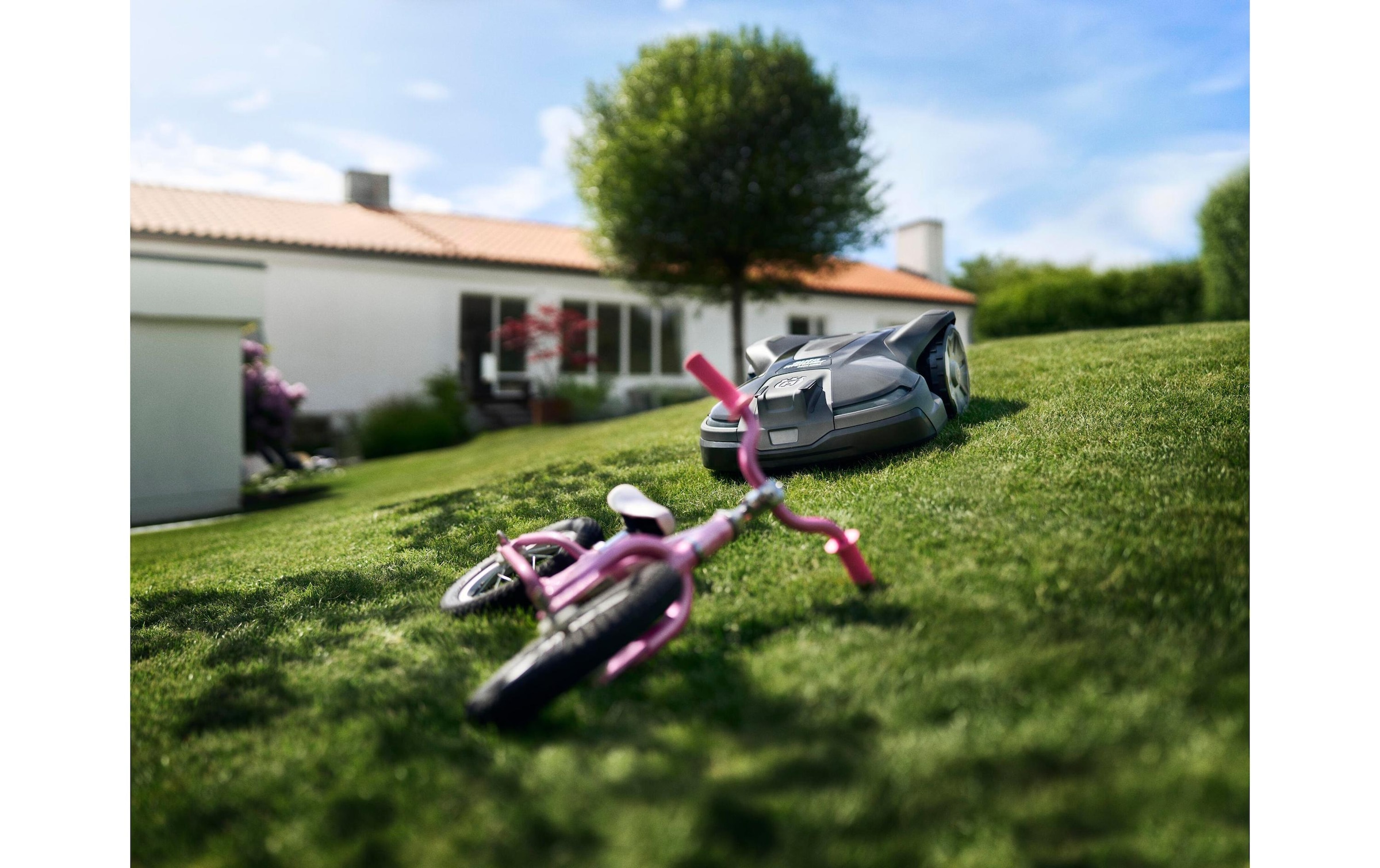 Husqvarna Robot tondeuse »Automower 430X NERA, 3200 m²«  Automatischer Rasenmäher mit LED Scheinwerfern