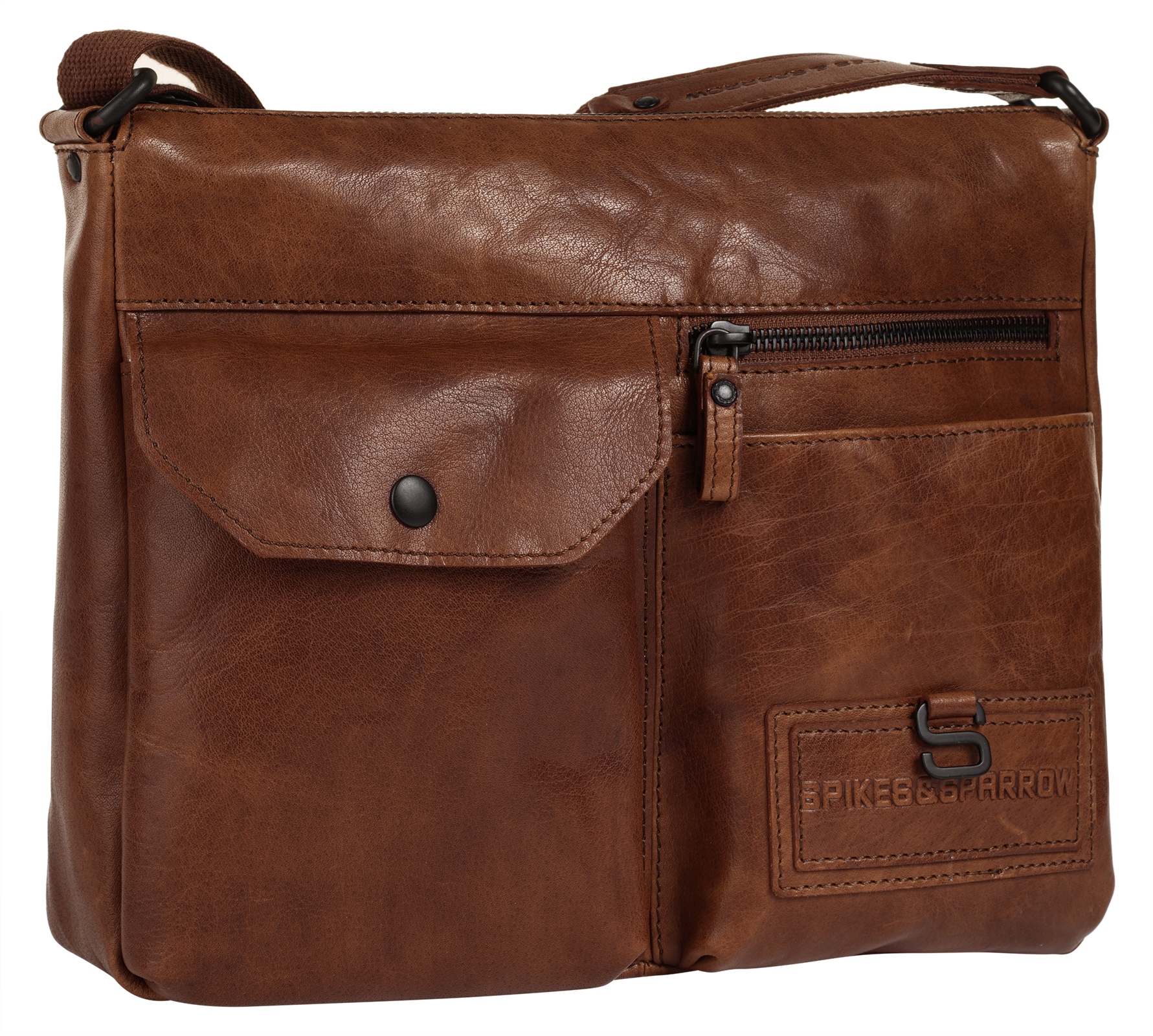 Spikes & Sparrow Sac à bandoulière »SHOULDER BAG« echt Leder