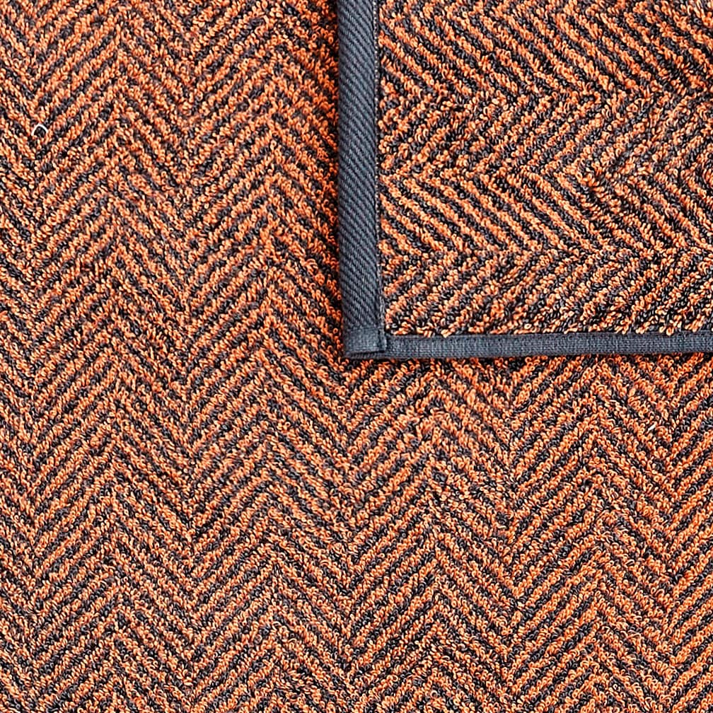 Dyckhoff Handtuch Set »Golden Shades Herringbone« Set 6 Stk. Walkfrottier 4 Handtücher (50x100cm), 2 Duschtücher (70x140cm)