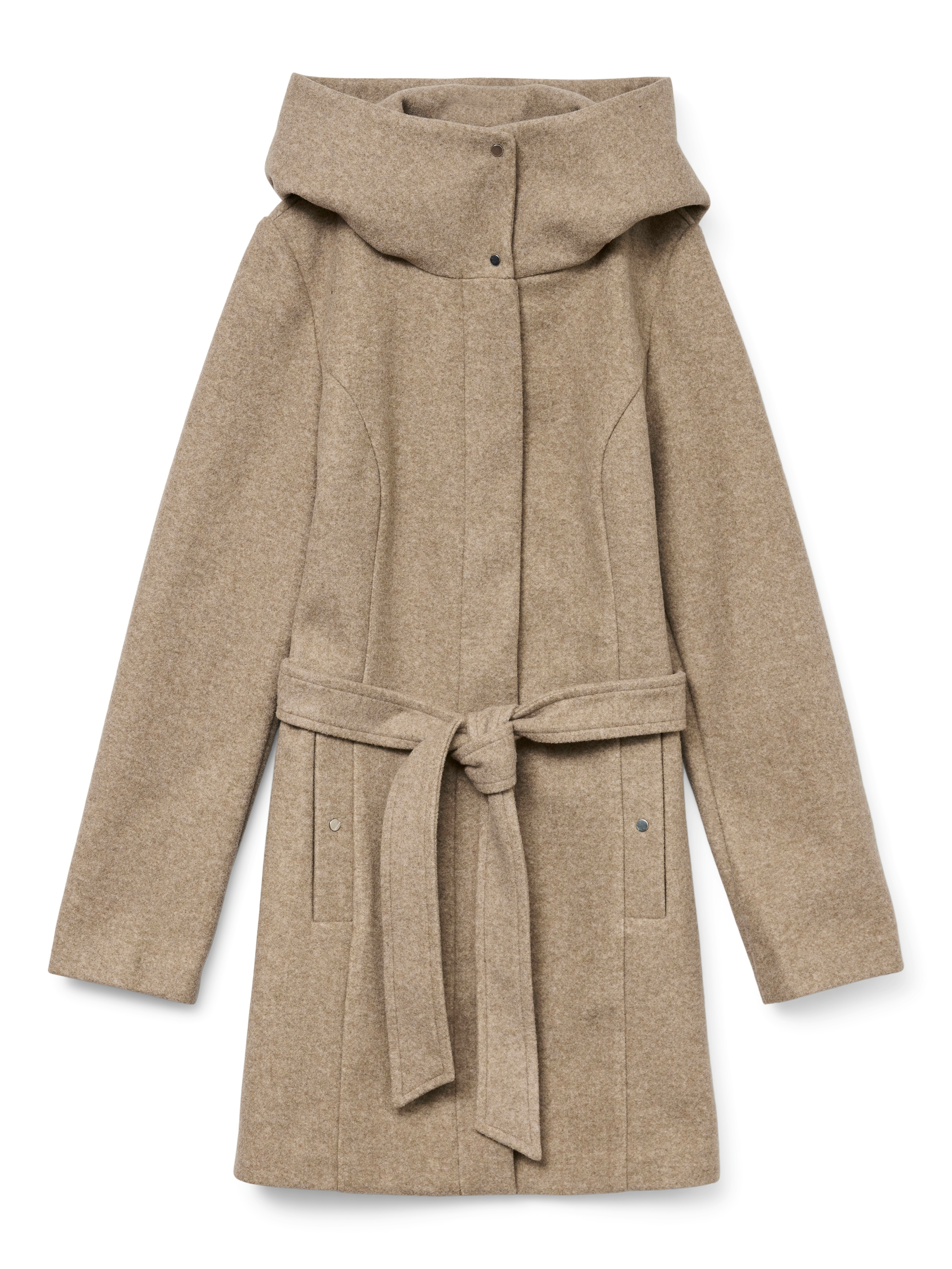 Vero Moda Veste longue »VMPOPLIVA JACKET GA BOO« mit Kapuze