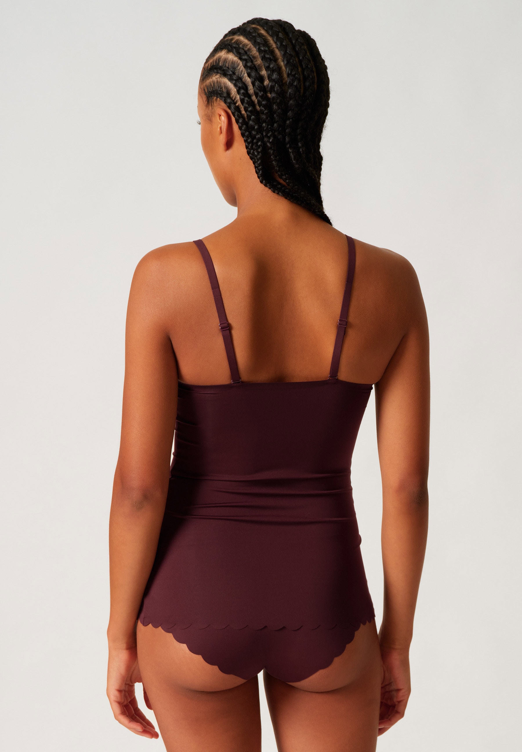 Skiny Chemise soutien-gorge »Sensation« tiefer V-Ausschnitt, schmale Träger, herausnehmbare Pads