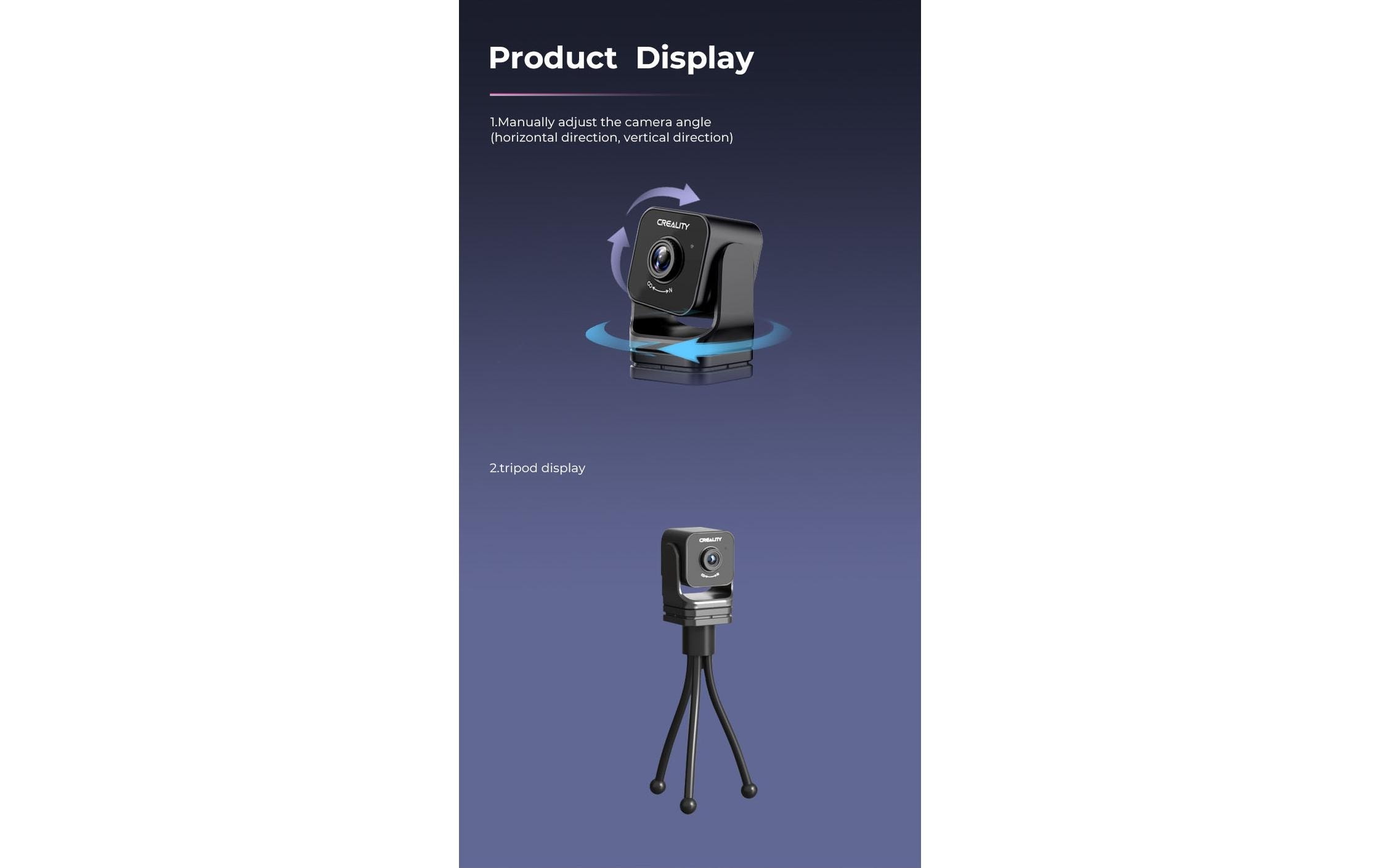 Creality 3D-Drucker »Kamera, UBS, Nachtsicht, Zeitraffer«