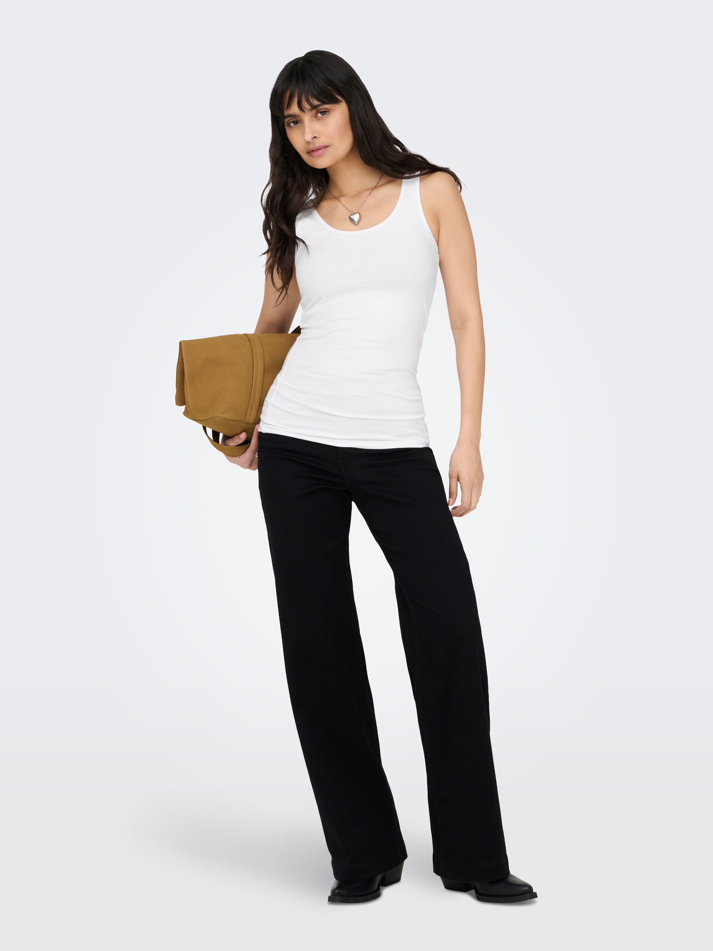 ONLY Débardeur »ONLLIVE LOVE S/L TANK TOP NOOS« mélange de coton