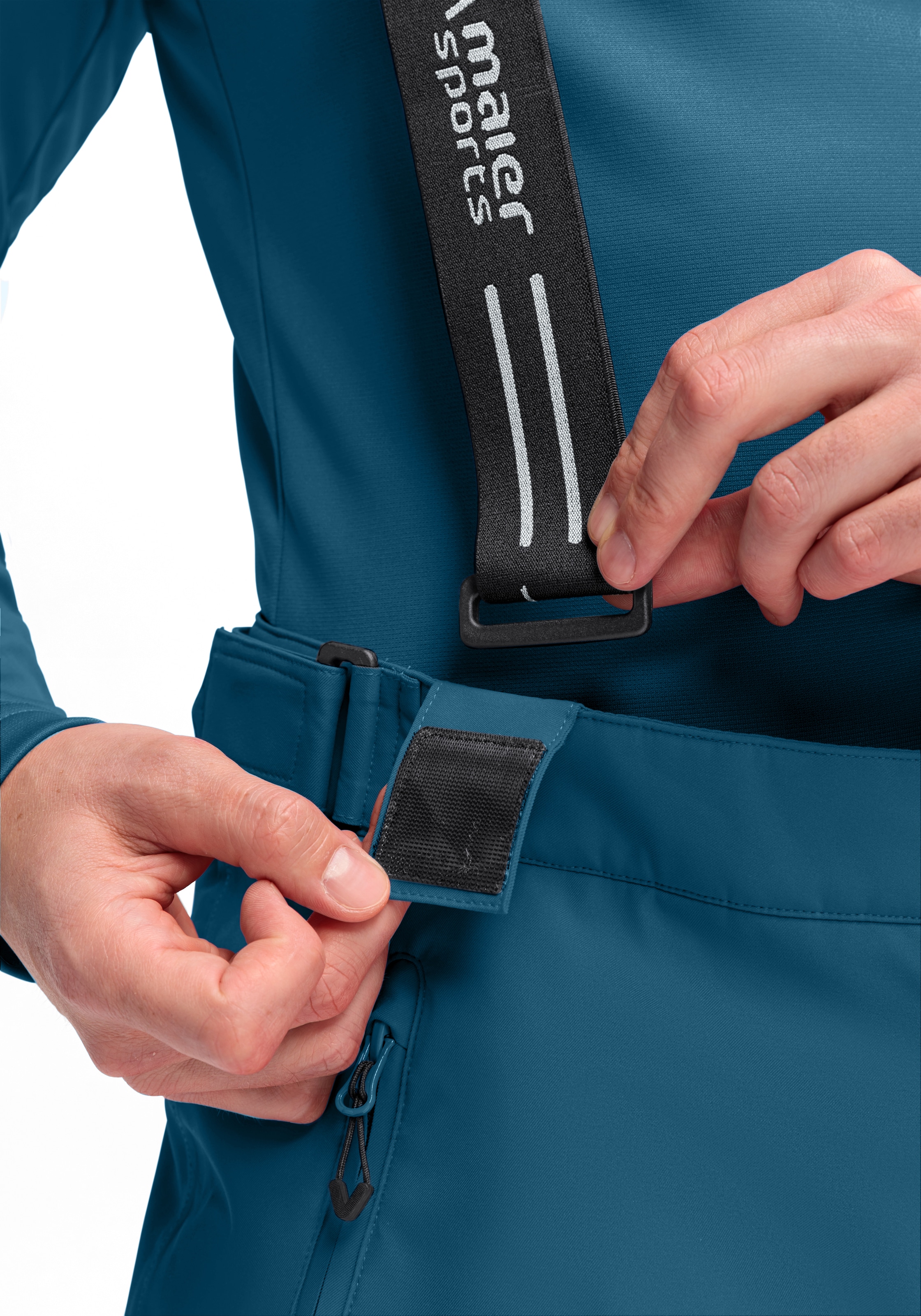 Maier Sports Skihose »Anton 2.1«  Herren Schneehose mit Hosenträgern, wind/wasserdicht, Regular Fit