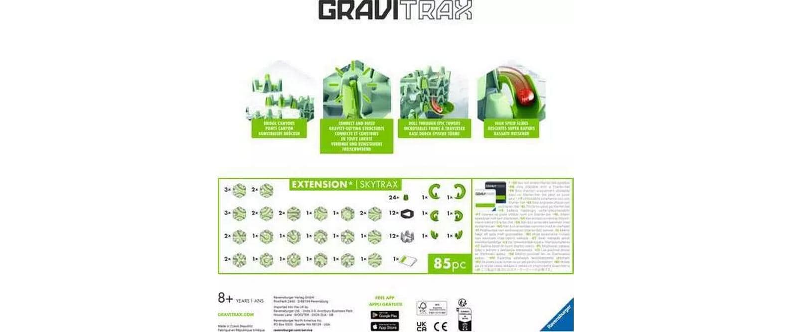 Ravensburger Kugelbahn »Zubehör Gravitrax Extension Skytrax«