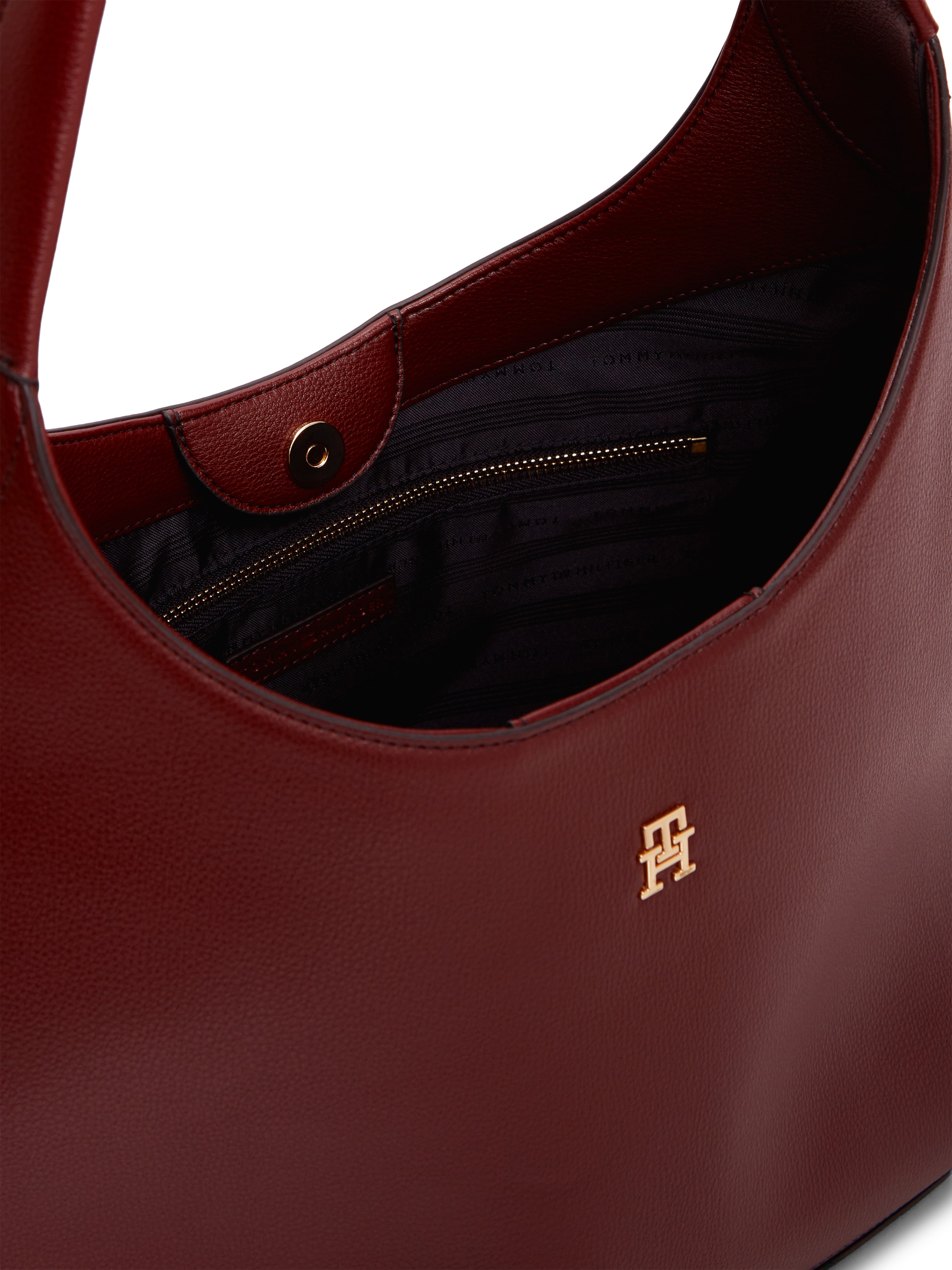 Tommy Hilfiger Hobo »TH EVERYDAY HOBO« Damen Schultertasche, Umhängetasche mit TH-Logoemblem