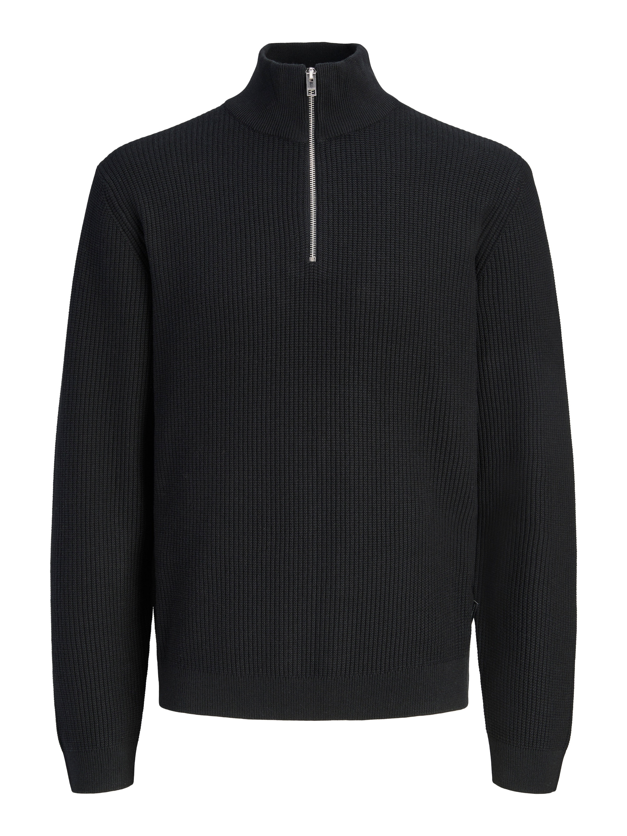 Jack & Jones Troyer »JPRBLACONNOR KNIT HALF ZIP« coton, coupe régulière