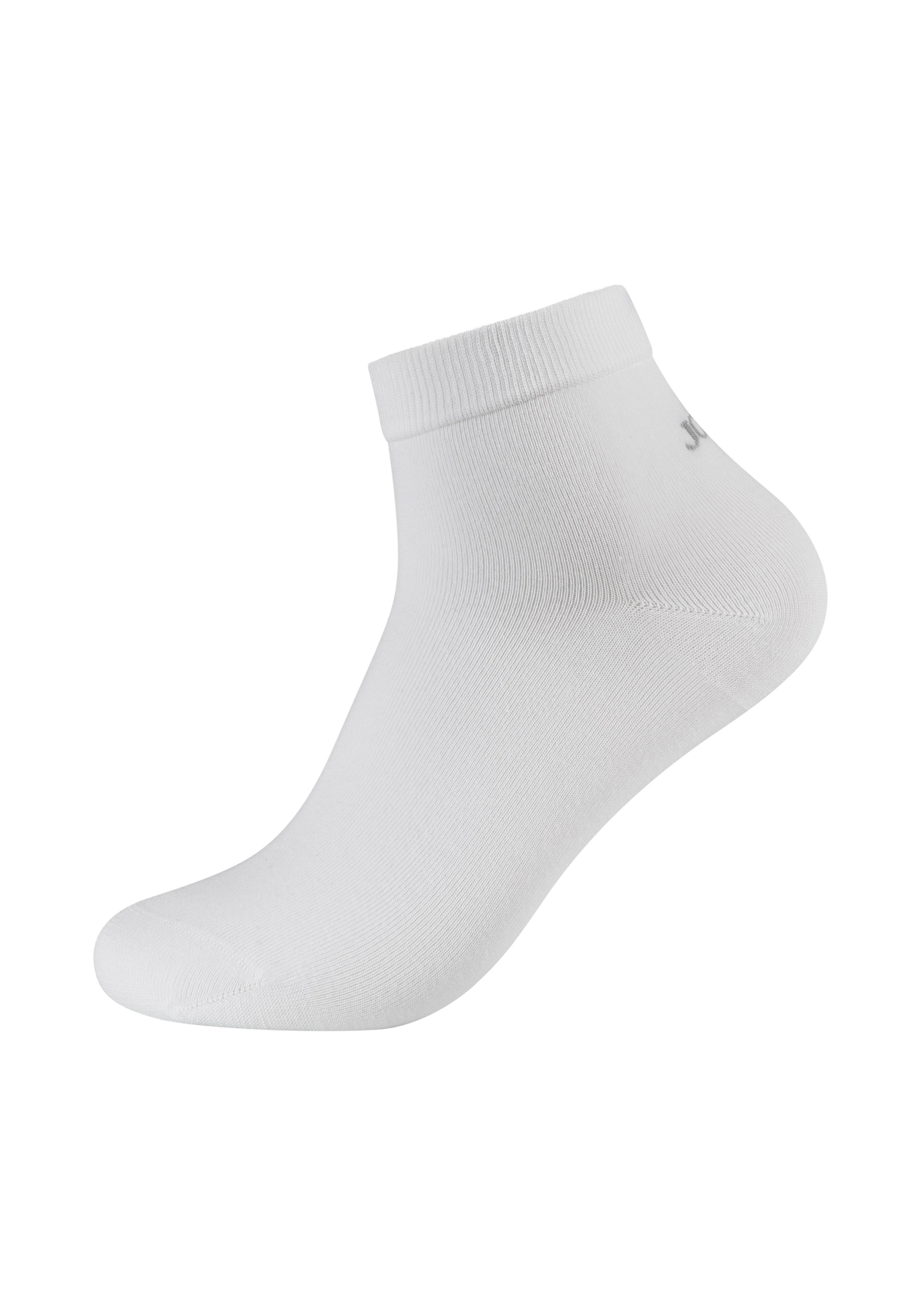 JOOP! Chaussettes courtes »premium essentials« 4 Paar, 4 cuis tlg. mit Logoschriftzug an der Ferse