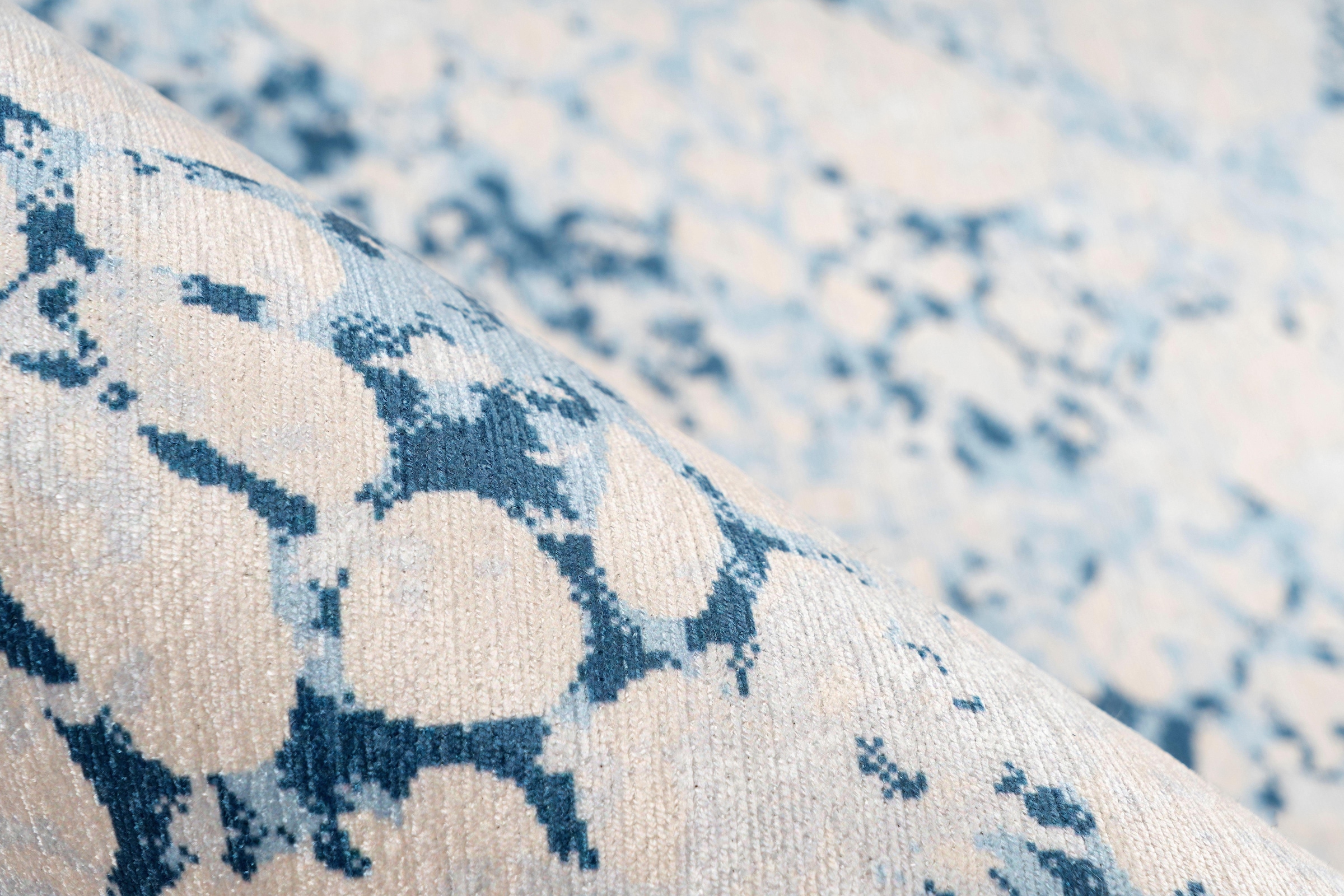 my home Teppich »Dante« rechteckig 6 mm Höhe modernes Design, Wohnzimmer