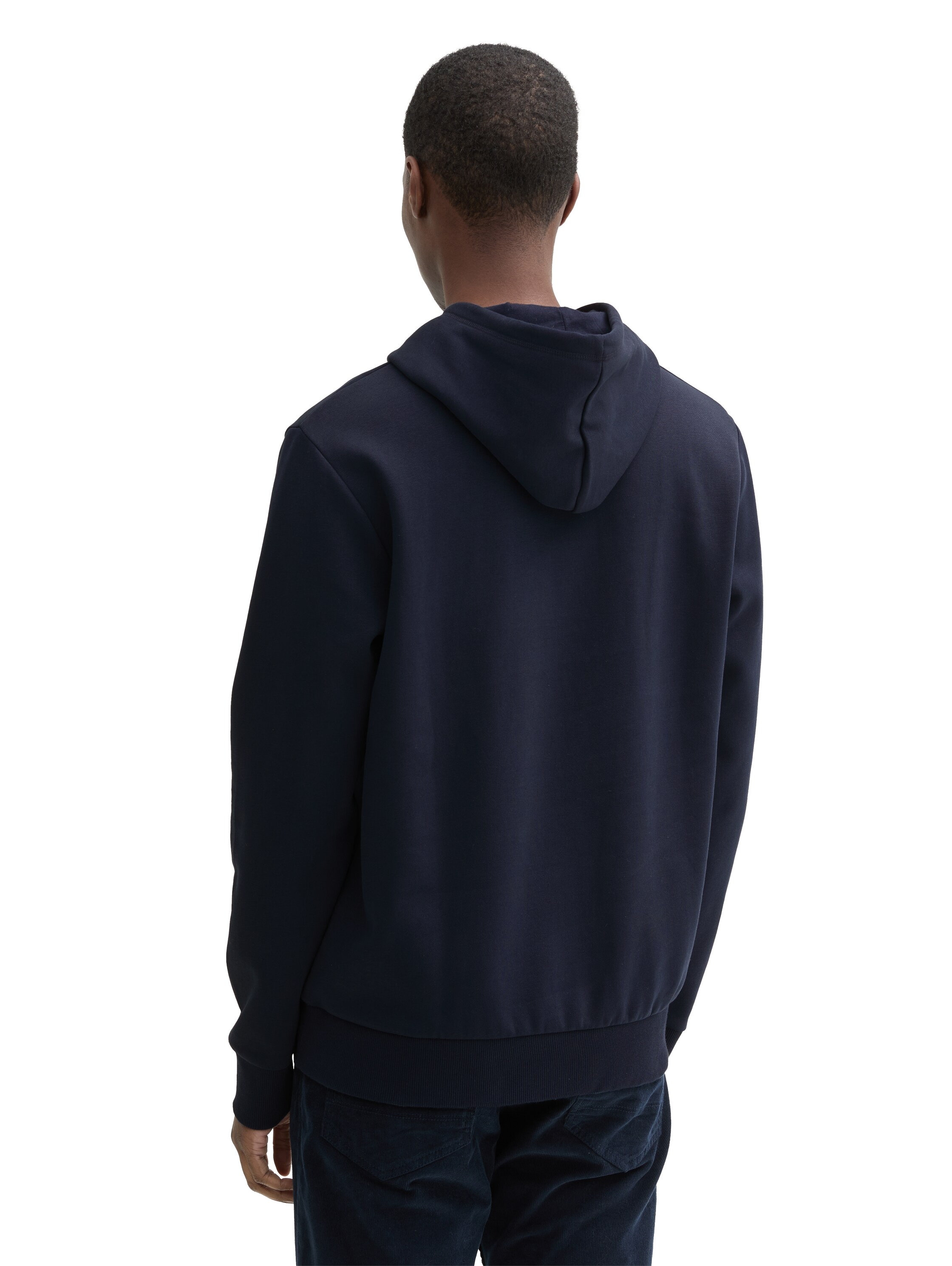 TOM TAILOR Kapuzensweatshirt , mit grossem Logo-Frontprint
