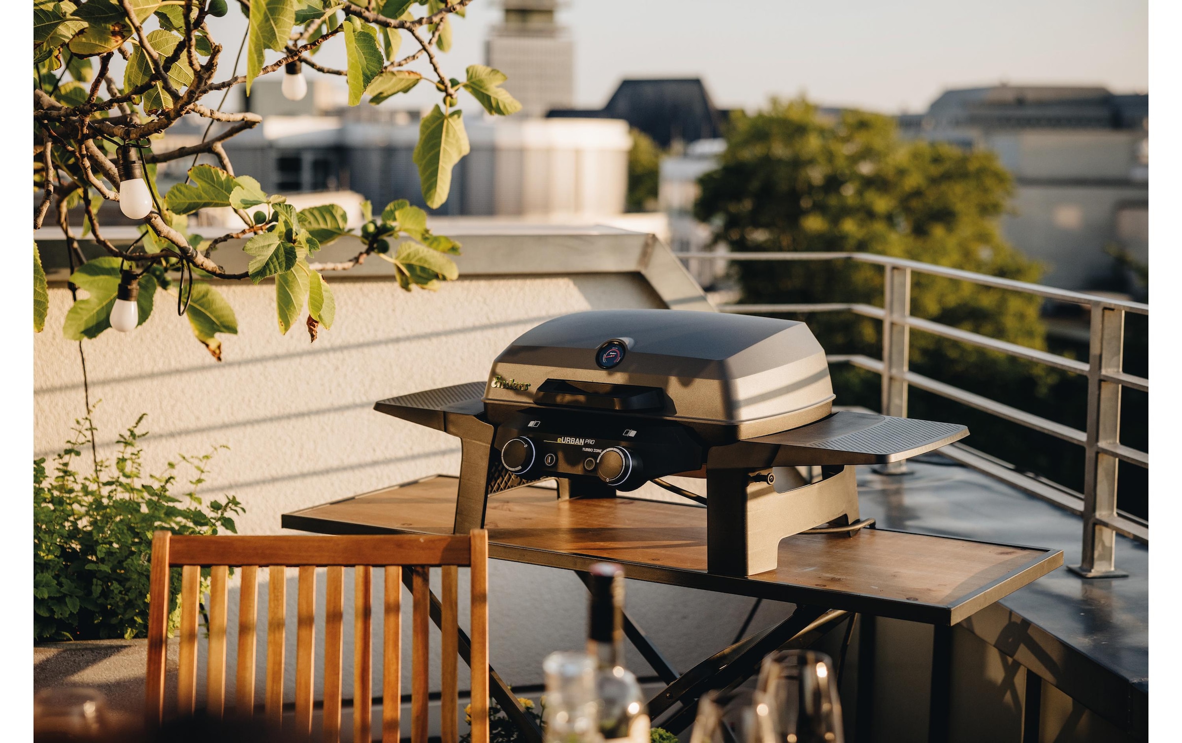 Enders® Barbecue de table »eUrban Pro 2 Turbo« 2200 W