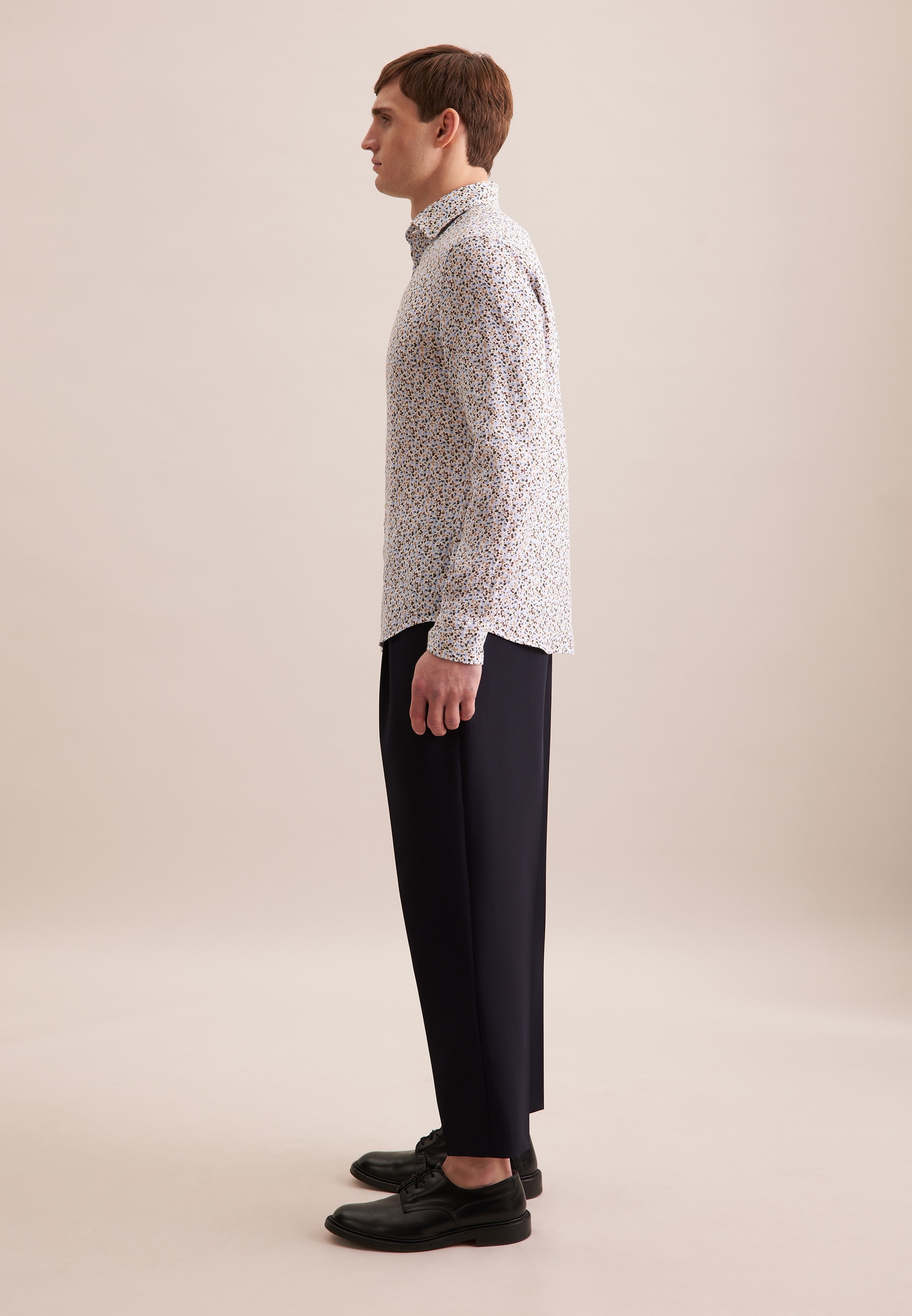 seidensticker Chemise d'affaires »Slim« Slim 1/1 Kentkragen Druck