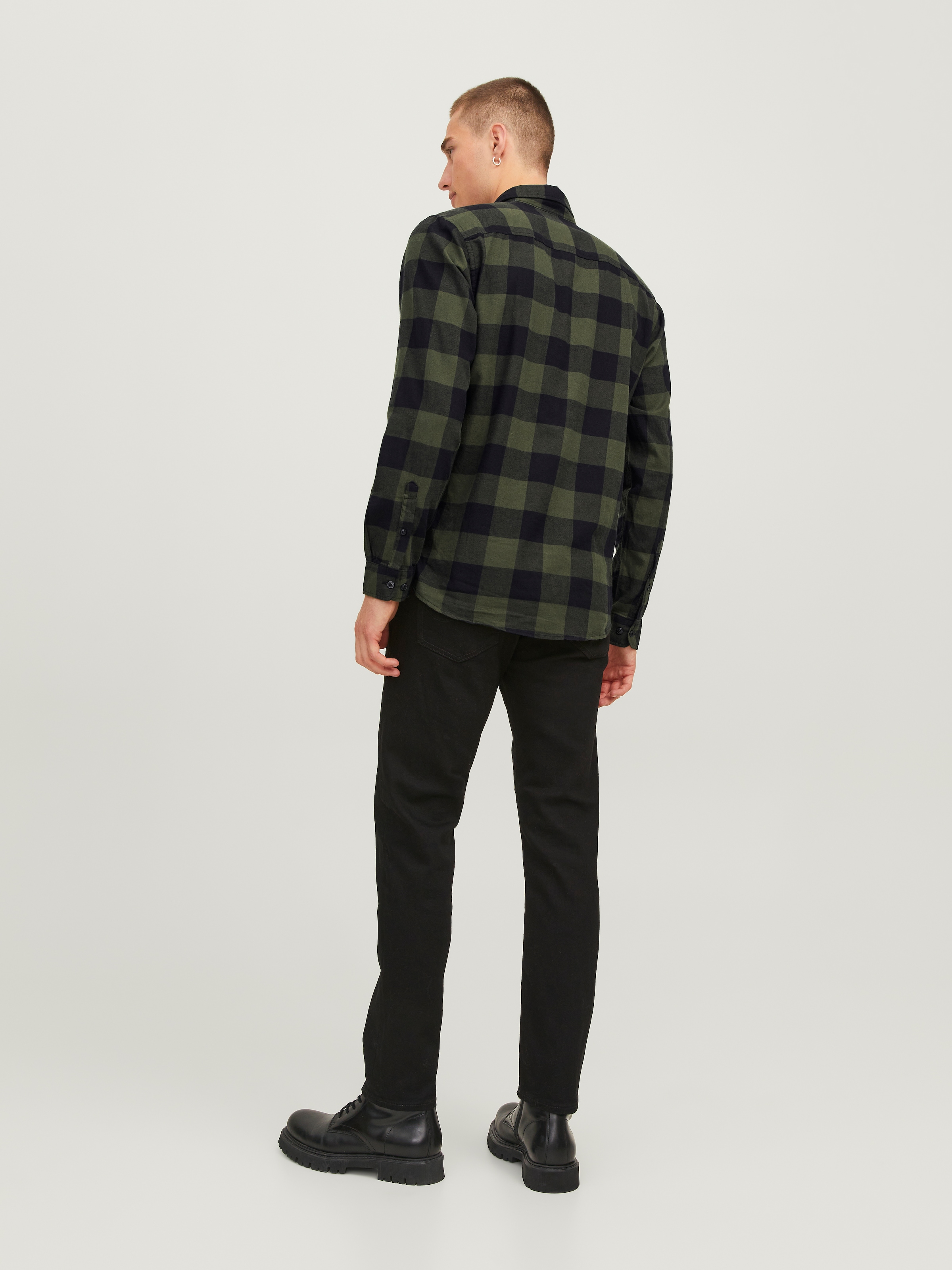 Jack & Jones Chemise à carreaux »JJ JJEGINGHAM TWILL SHIRT L/«