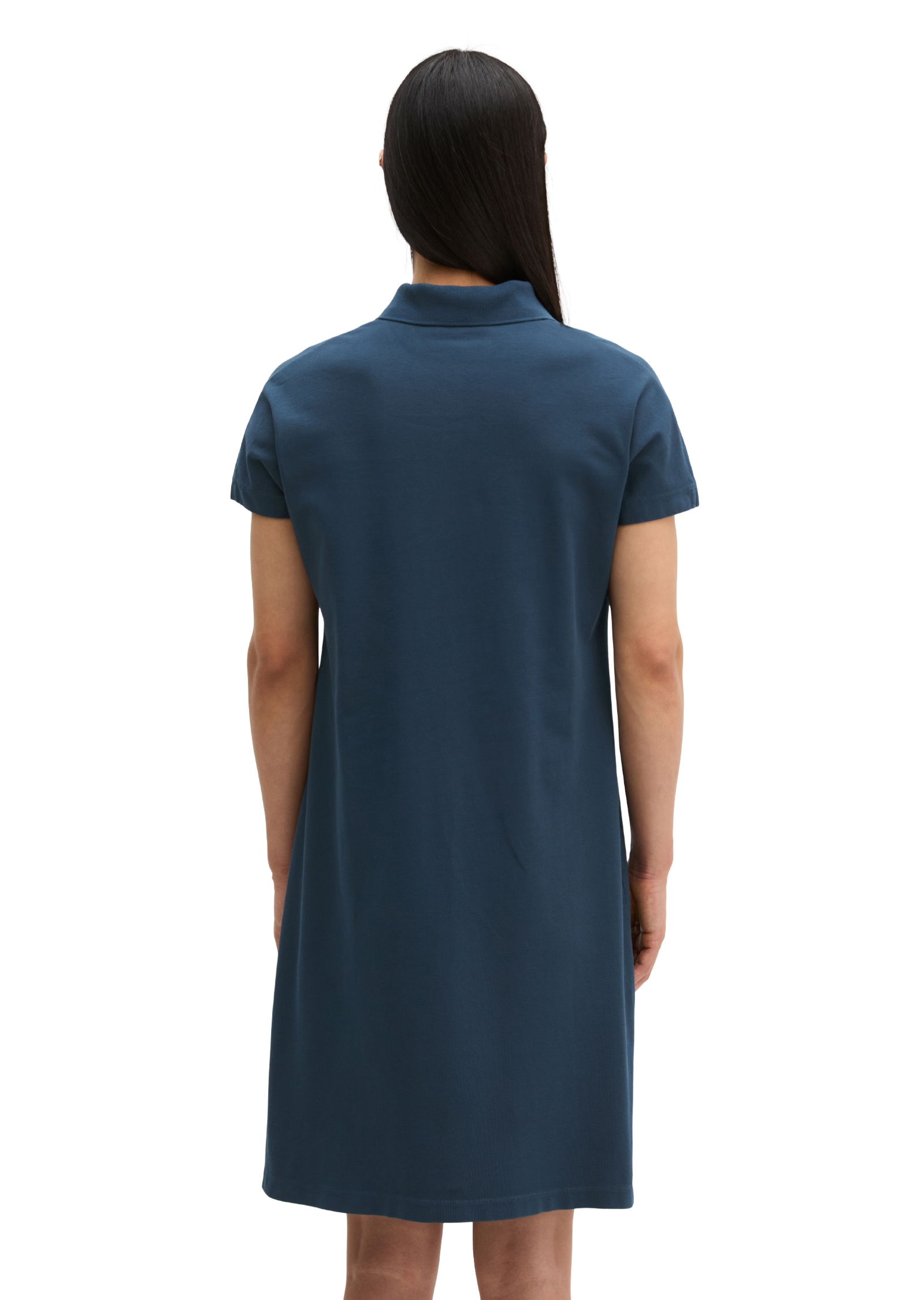 Marc O'Polo Robe polo Sans poches Regular en jersey piqué