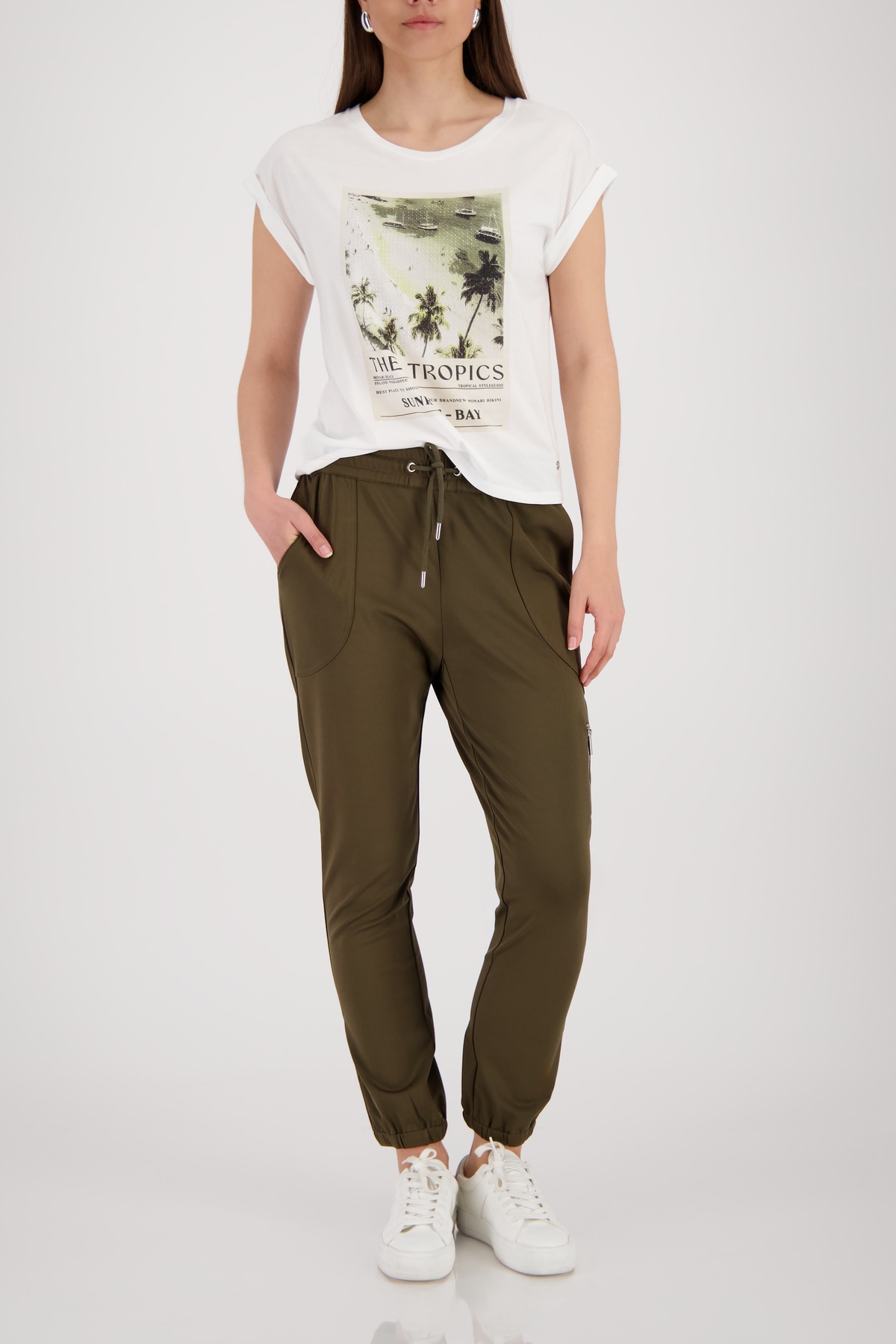 Monari T-shirt »Shirt Tropics« Coupe régulière avec imprimé