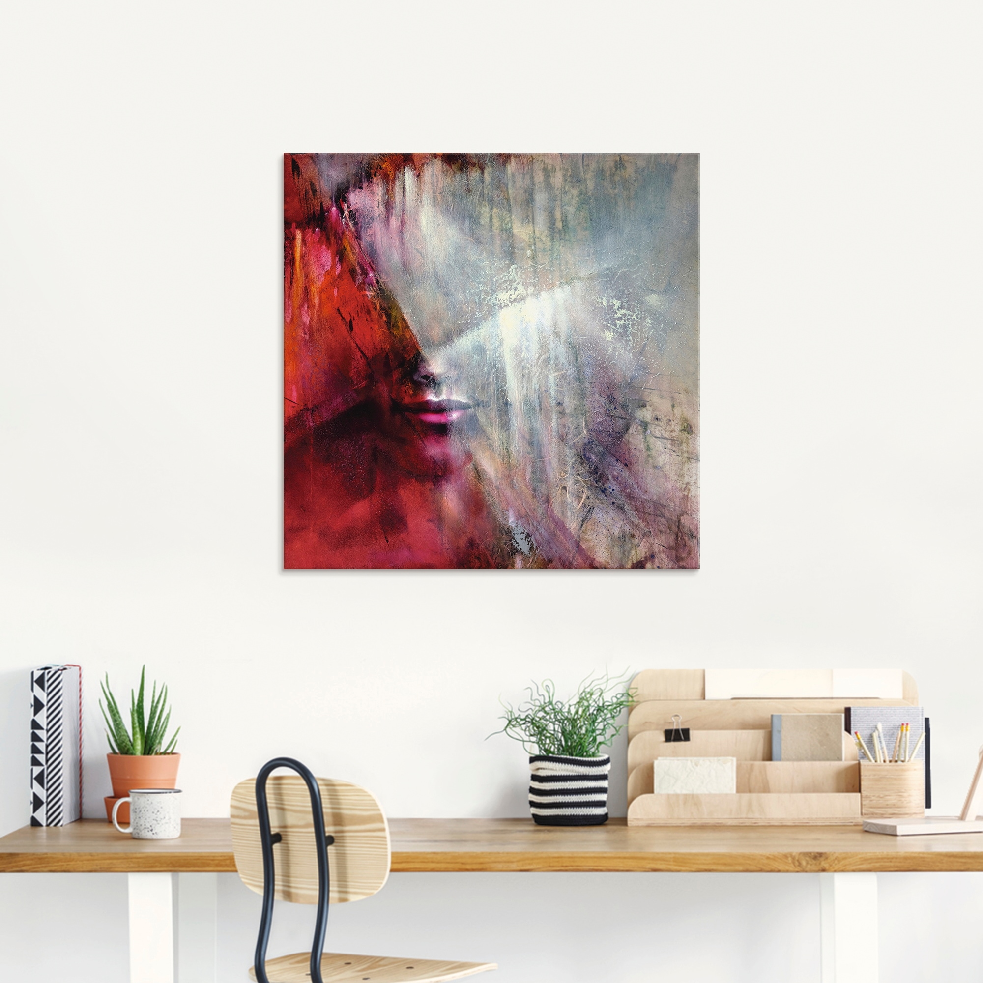 Artland Glasbild »Julia« Frau 1 Stk. tlg. in verschiedenen Grössen