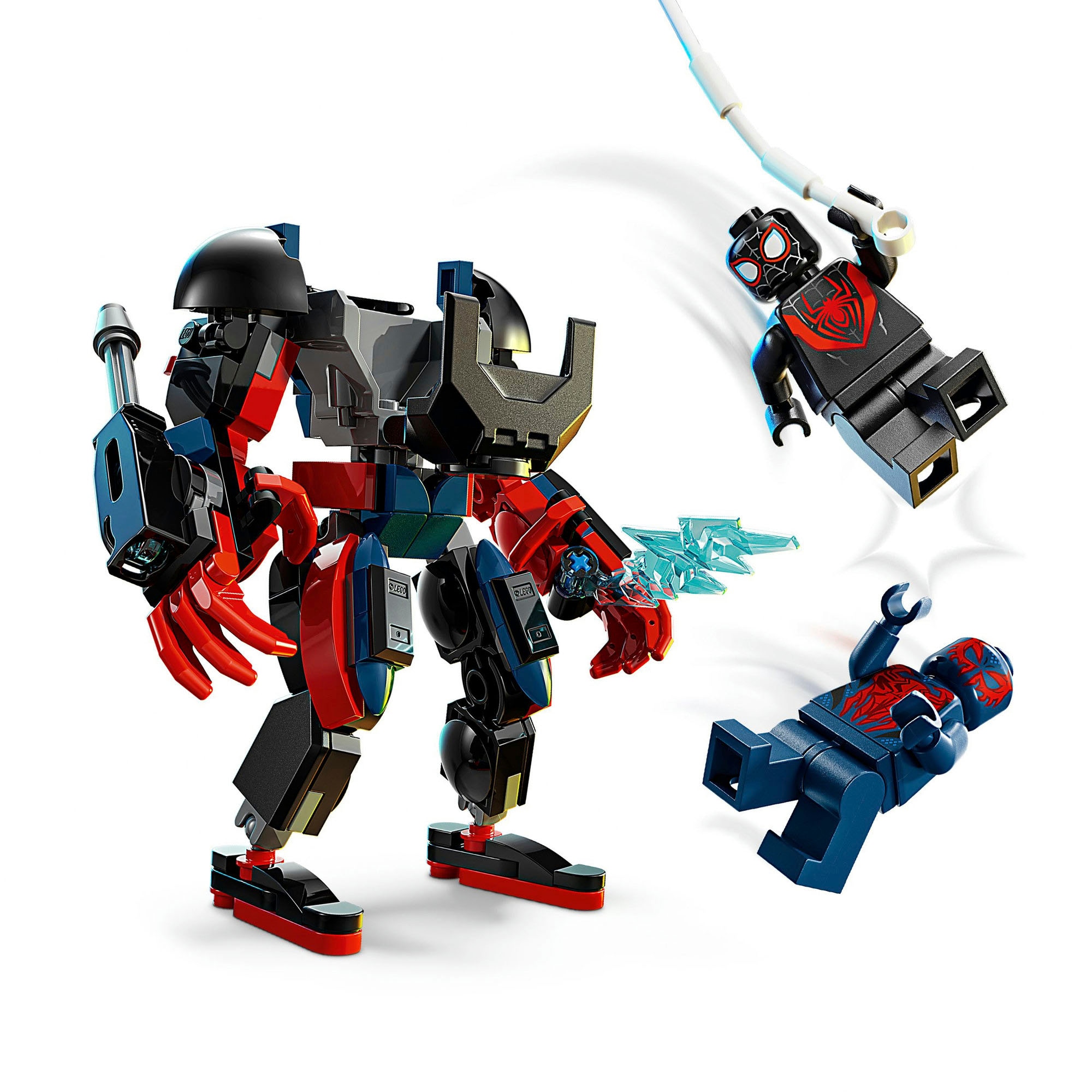 LEGO® Pions de construction »Miles Morales Mech vs. Spider-Man 2099 (76337), LEGO Super Heroes«