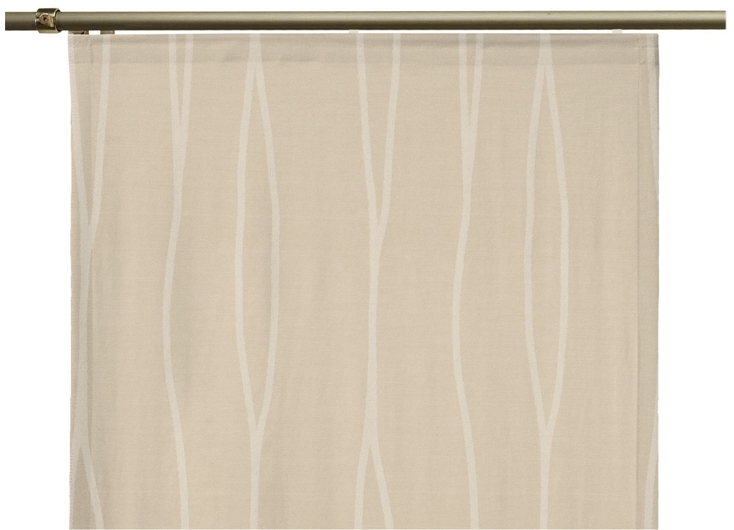 Wirth Rideau coulissant »LANGWASSER« Velcro 1 cuis tlg. inkl. Beschwerungsstange