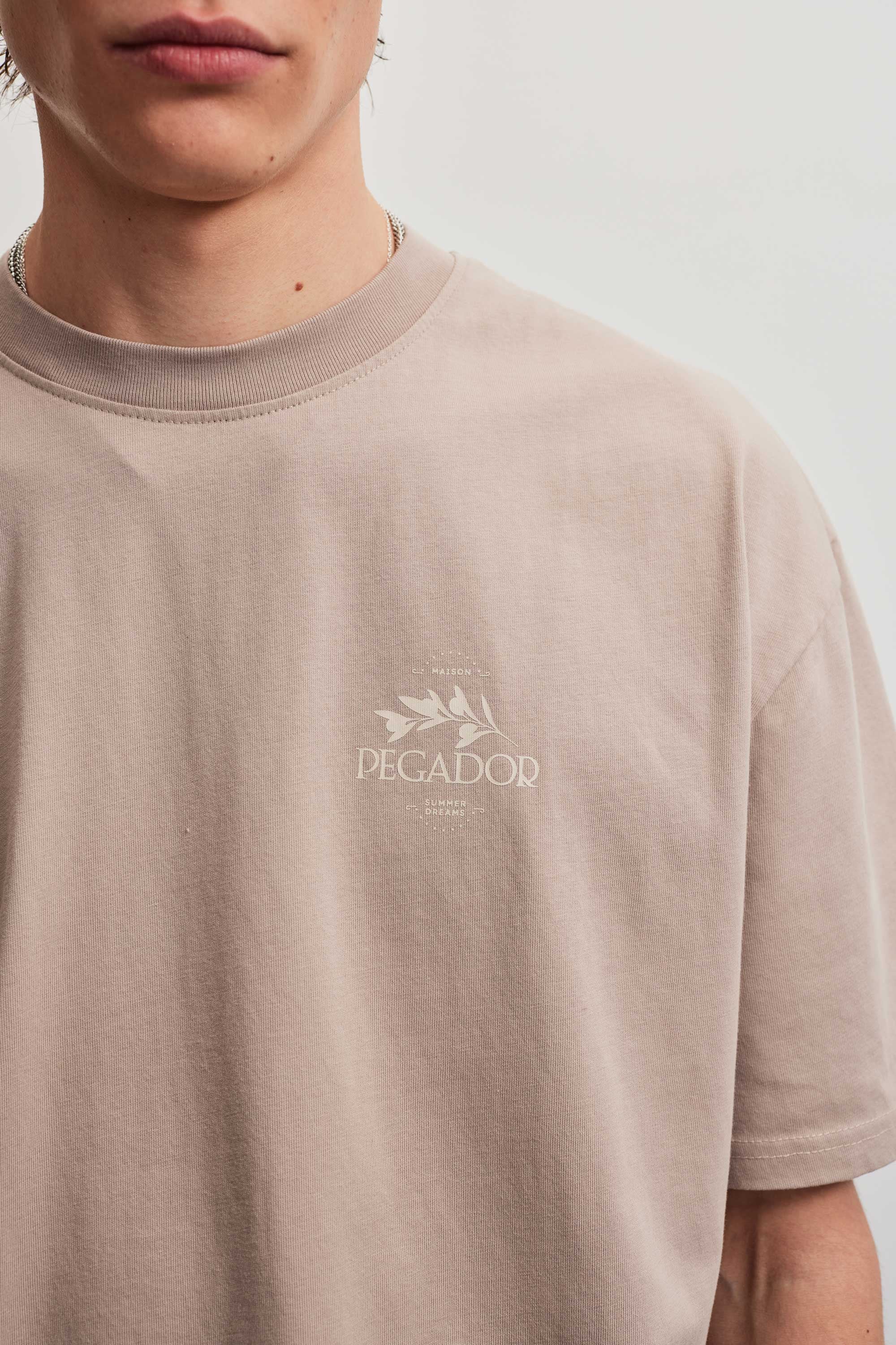 PEGADOR Shirt à col rond »TRAVNIK OVERSIZED TEE«