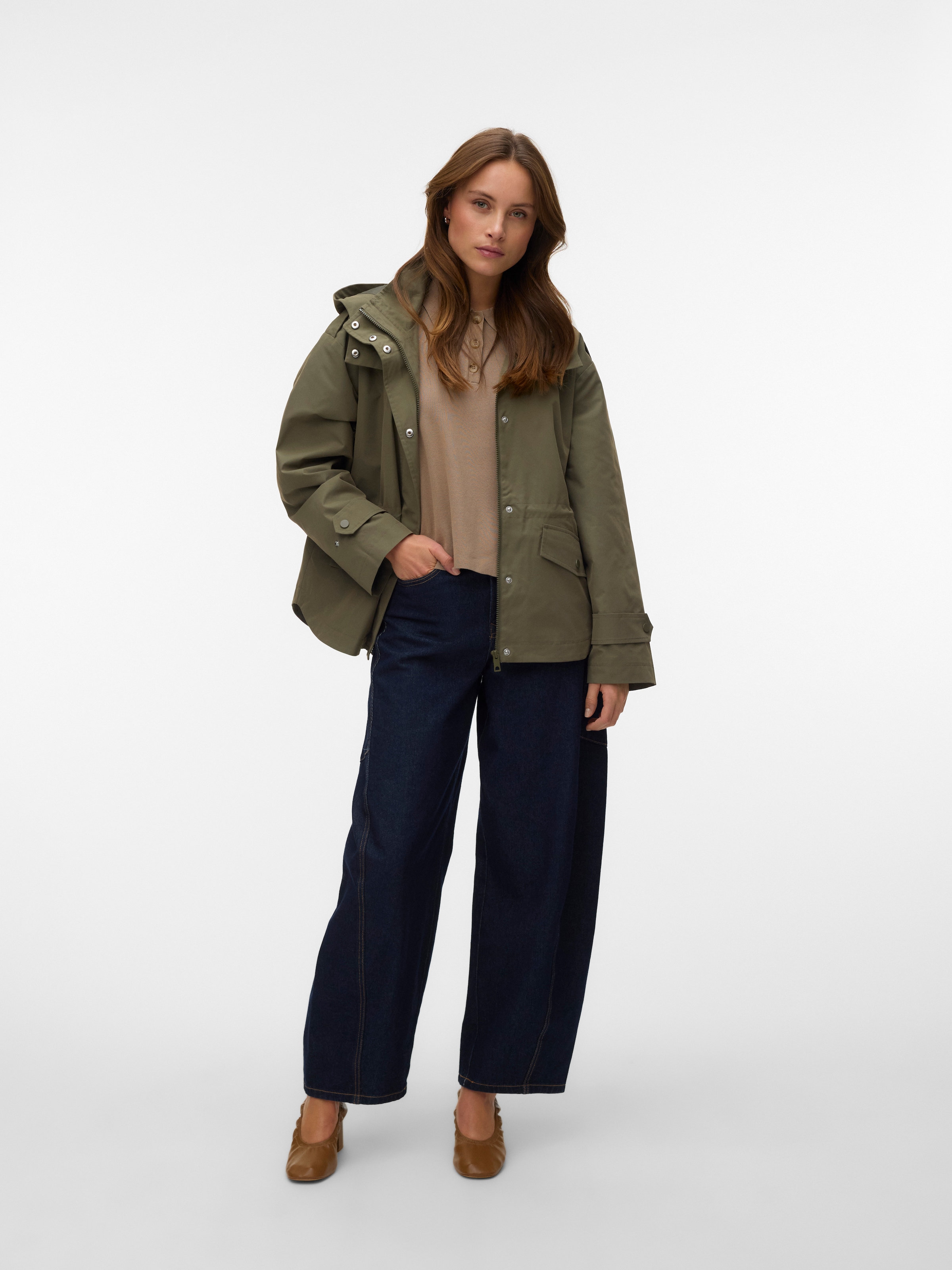 Vero Moda Veste courte »VMLEANNE JACKET BOO« mit Kapuze