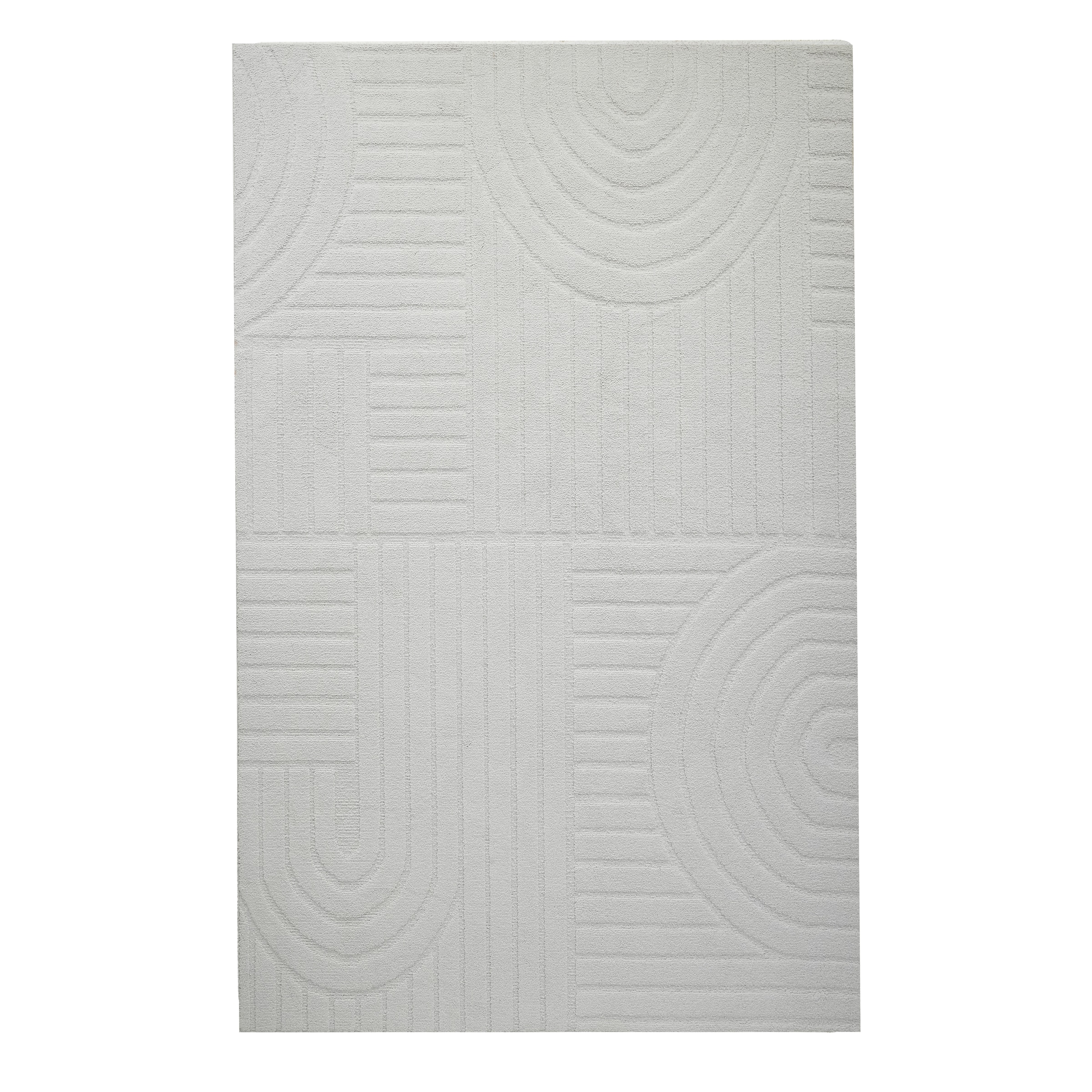 GOODproduct Tapis »Neele, Boho-Design, Hoch-Tief, waschbar« Rectangulaire 12 mm Höhe effet 3D, scandinave, tapis design, salon, chambre