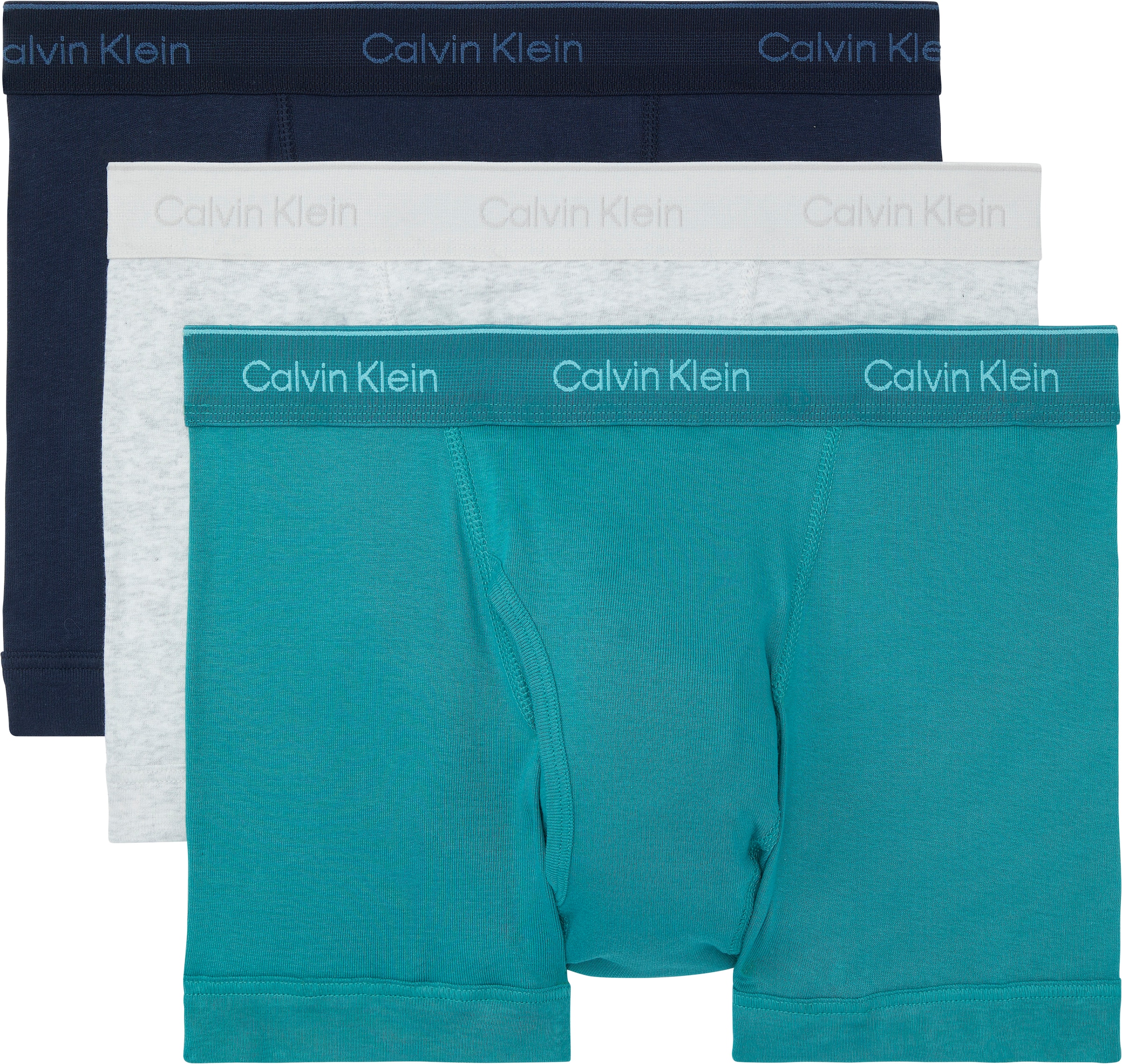 Calvin Klein Underwear Trunk »TRUNK 3PK« Packung, 3er-Pack,  mit Logo-Elastikbund