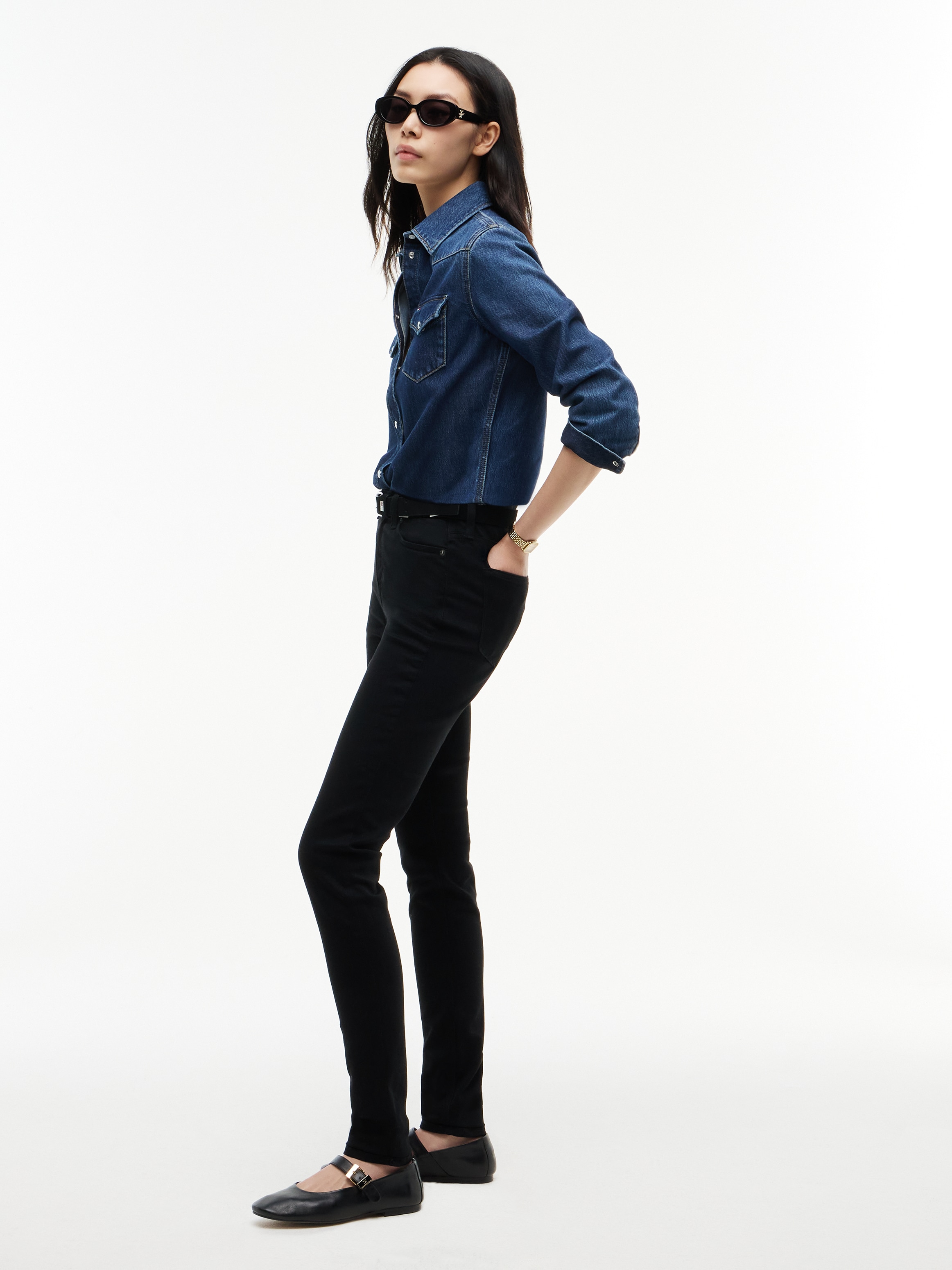 Tommy Jeans Skinny-fit-Jeans »NORA MD SKN« mit Stretchanteil, Mid Rise