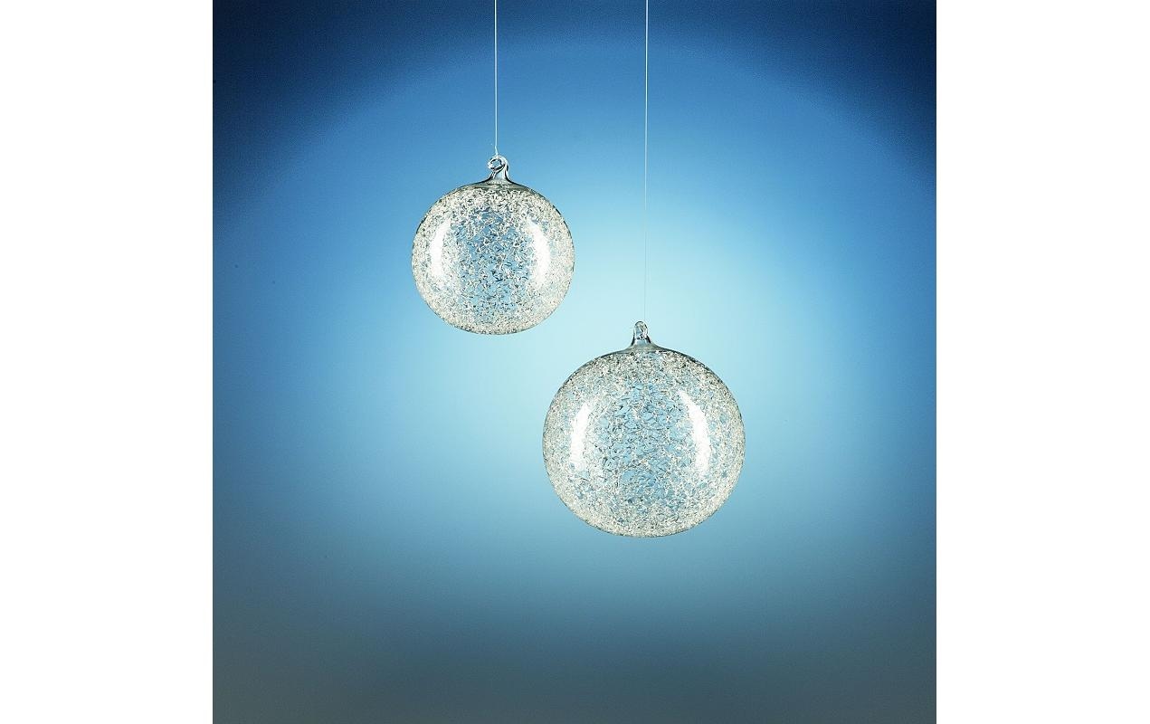 Glasi Hergiswil Weihnachtsbaumkugel »Eis«