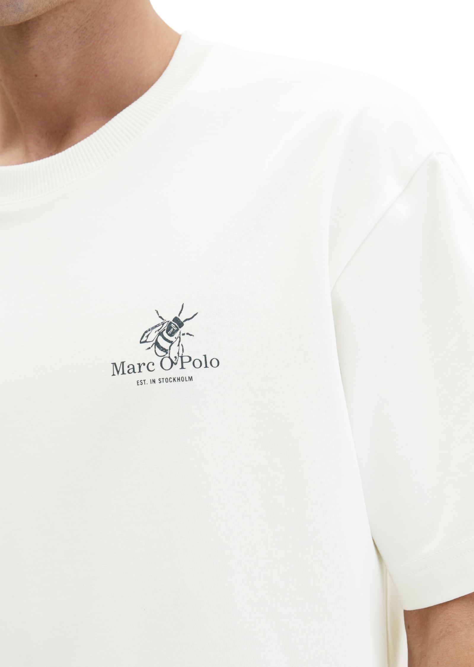 Marc O'Polo T-shirt coupe loose fit avec imprimé dans le dos