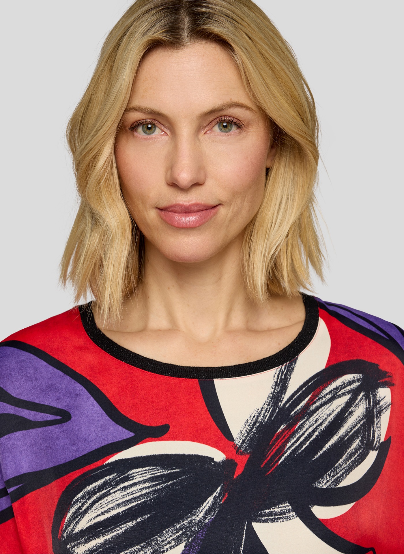 Rabe T-Shirt mit Flower Print