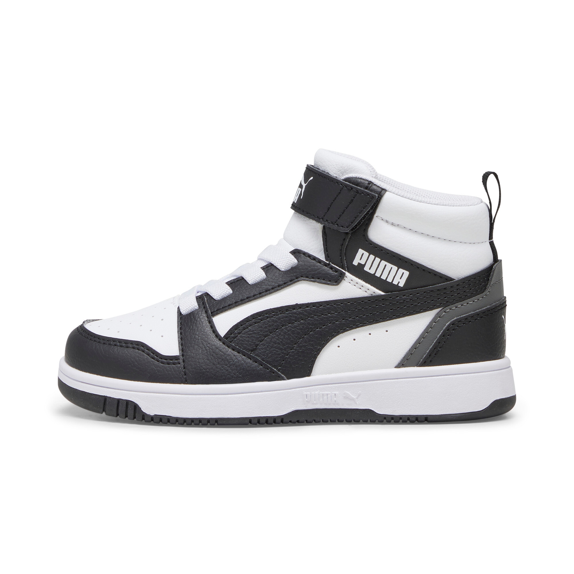 PUMA Sneaker »REBOUND V6 MID AC+ PS«  mit leicht profilierter Gummilaufsohle, mit Klettverschluss