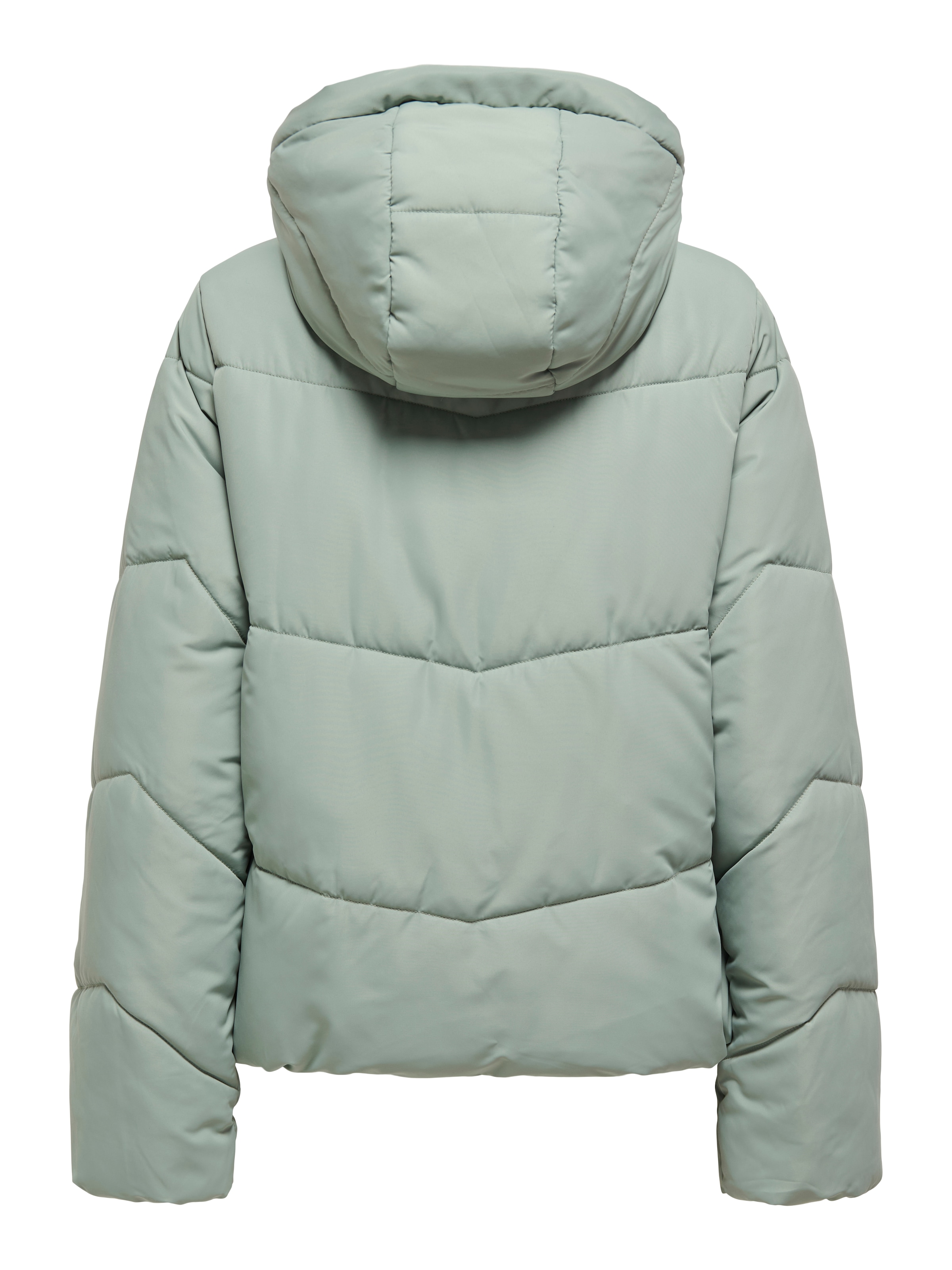 ONLY Steppjacke »ONLMAGGI LIFE SHORT PUFFER CC OTW« mit Kapuze