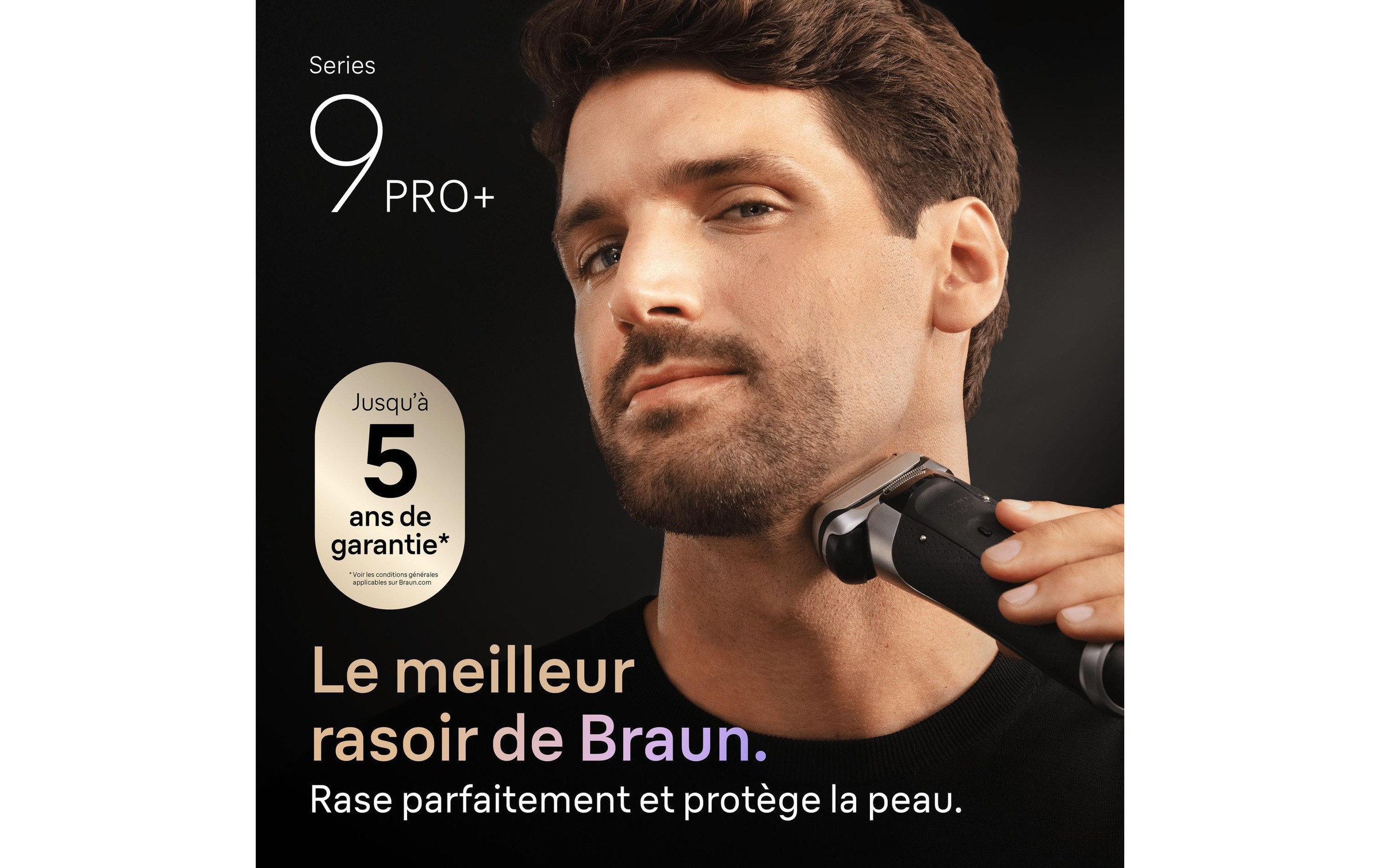 Braun Elektrogesichtshaarentferner »Series 9 Pro+ 9667cc« Reinigungsstation