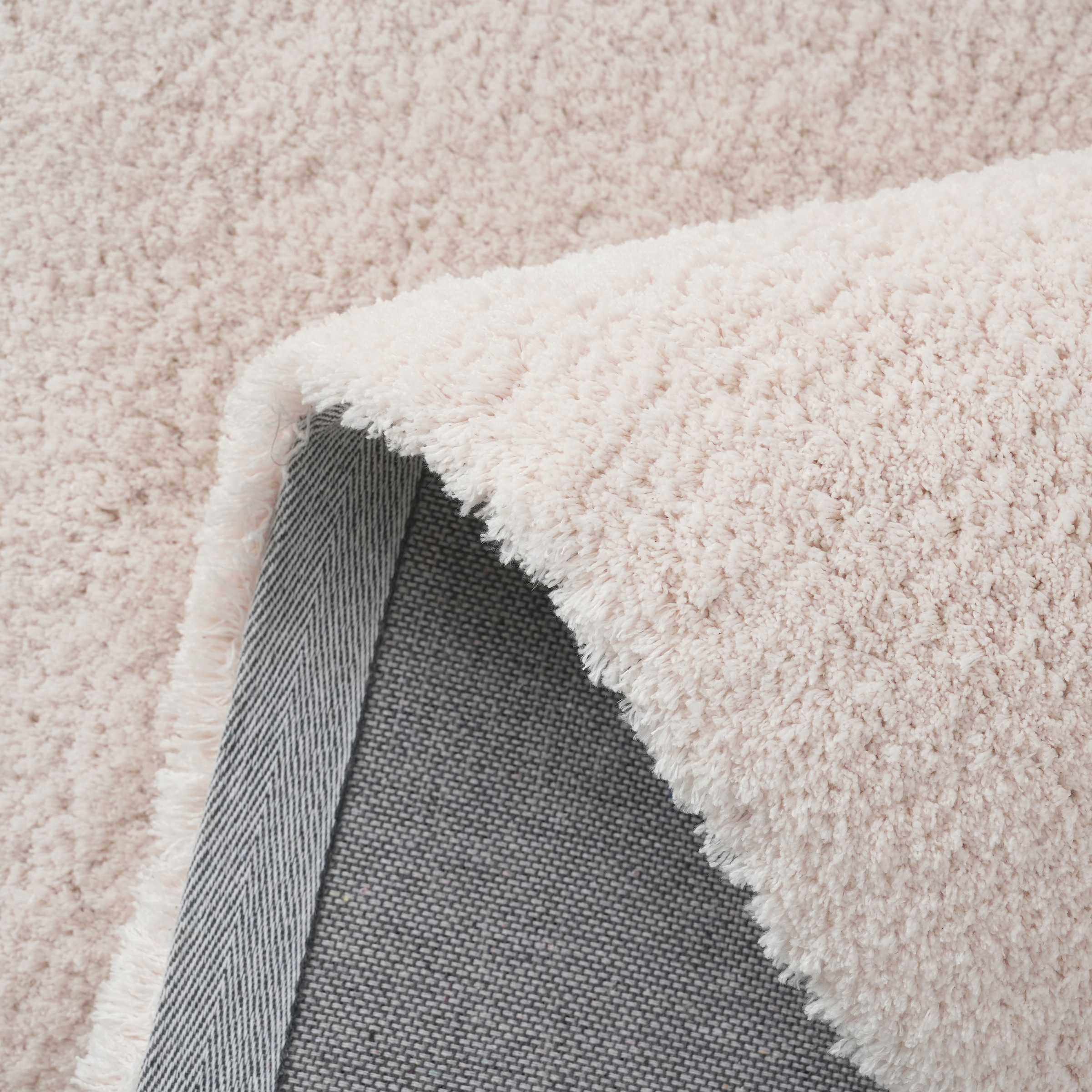 my home Tapis à poils longs »Microfaser Teppich Magong, besonders weich, sehr feiner Flor« Rectangulaire 25 mm Höhe uni, Wohnzimmer, Schlafzimmer, Kinderzimmer, auch rund und als Läufer